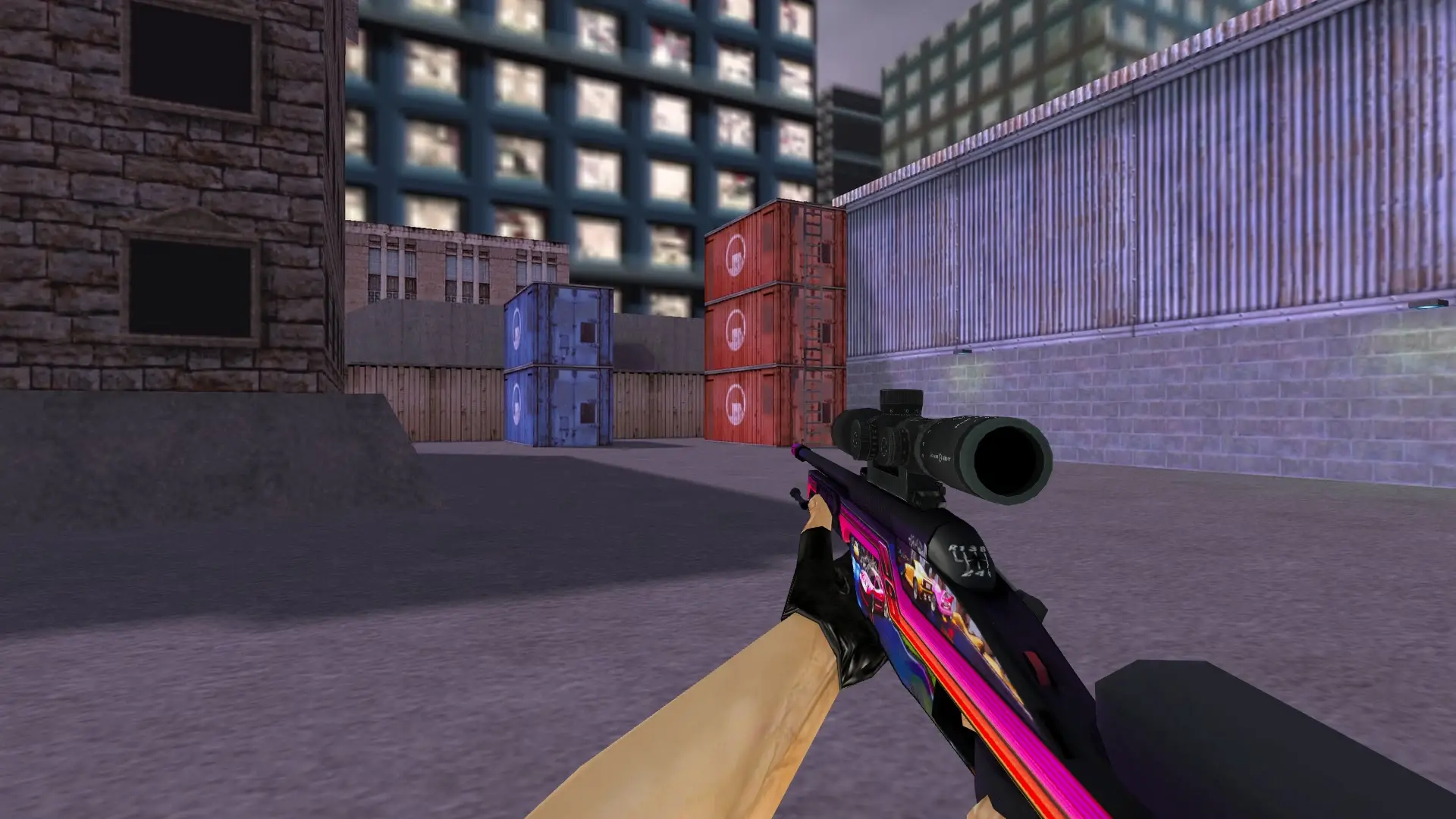 Scout — Riptide Weapon Skins Pack — cs_assault (first person)