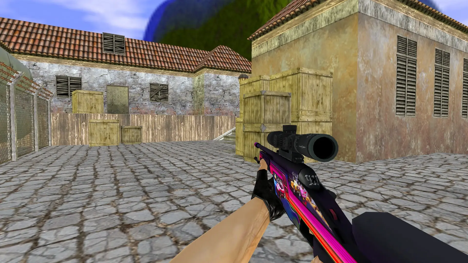 Scout — Riptide Weapon Skins Pack — de_inferno (first person)