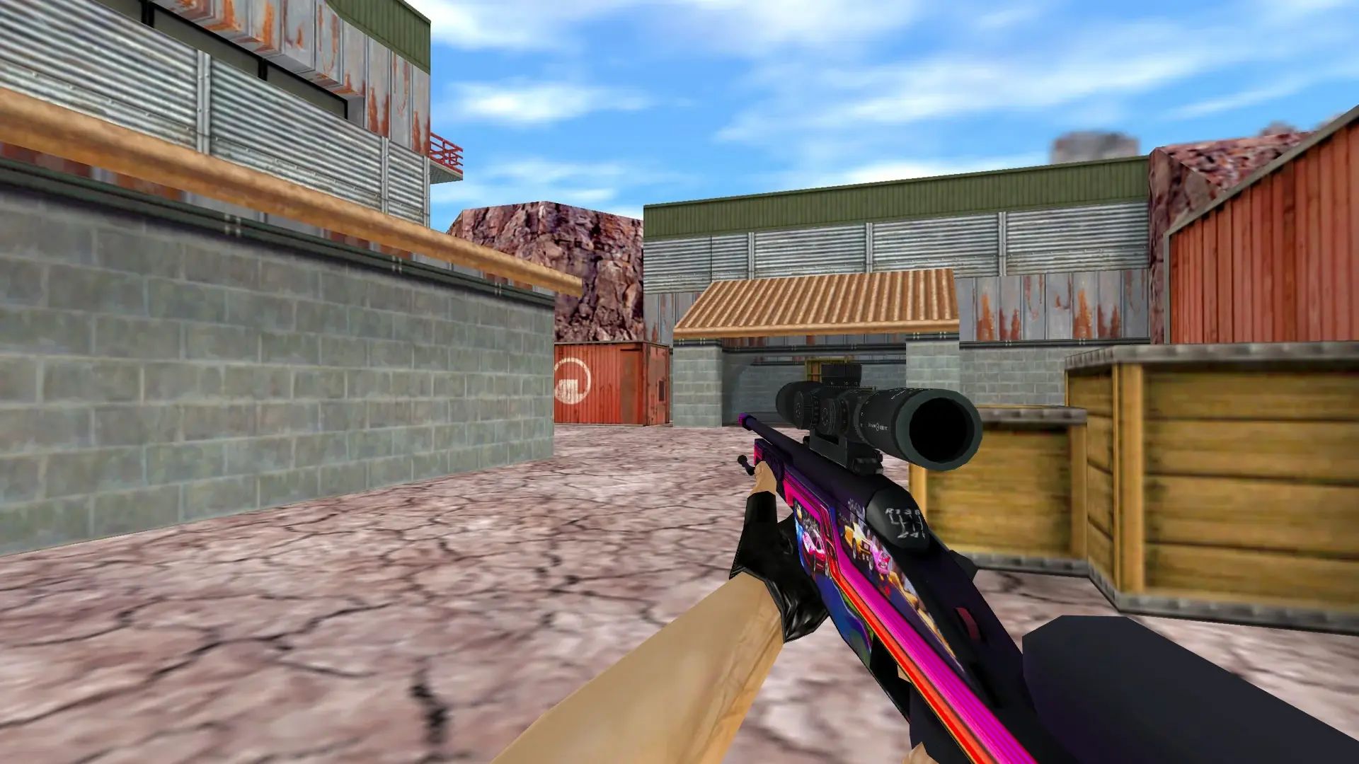 Scout — Riptide Weapon Skins Pack — de_nuke (first person)