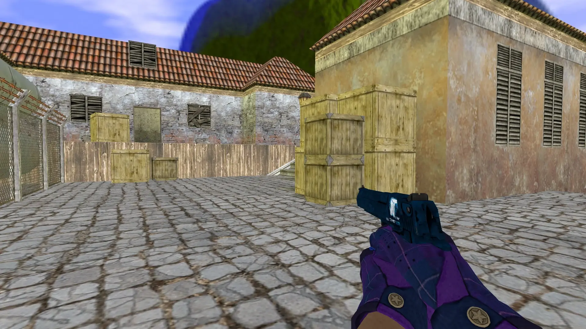Desert Eagle: Imperial Plaid Driver Gloves — de_inferno (first person)