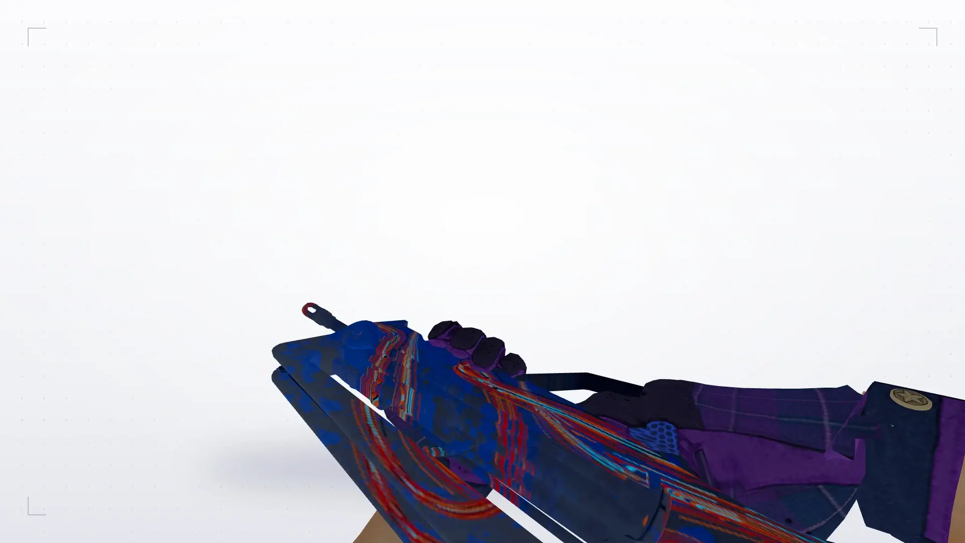 FAMAS: Imperial Plaid Driver Gloves — first person
