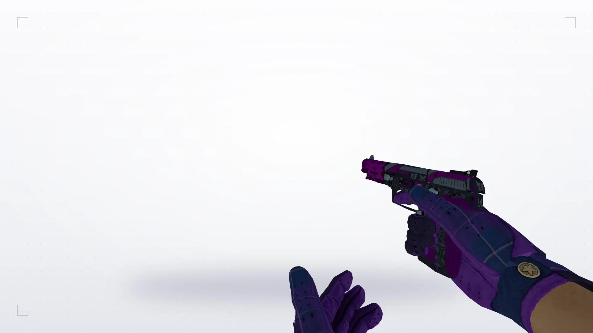 Five-SeveN: Imperial Plaid Driver Gloves — first person