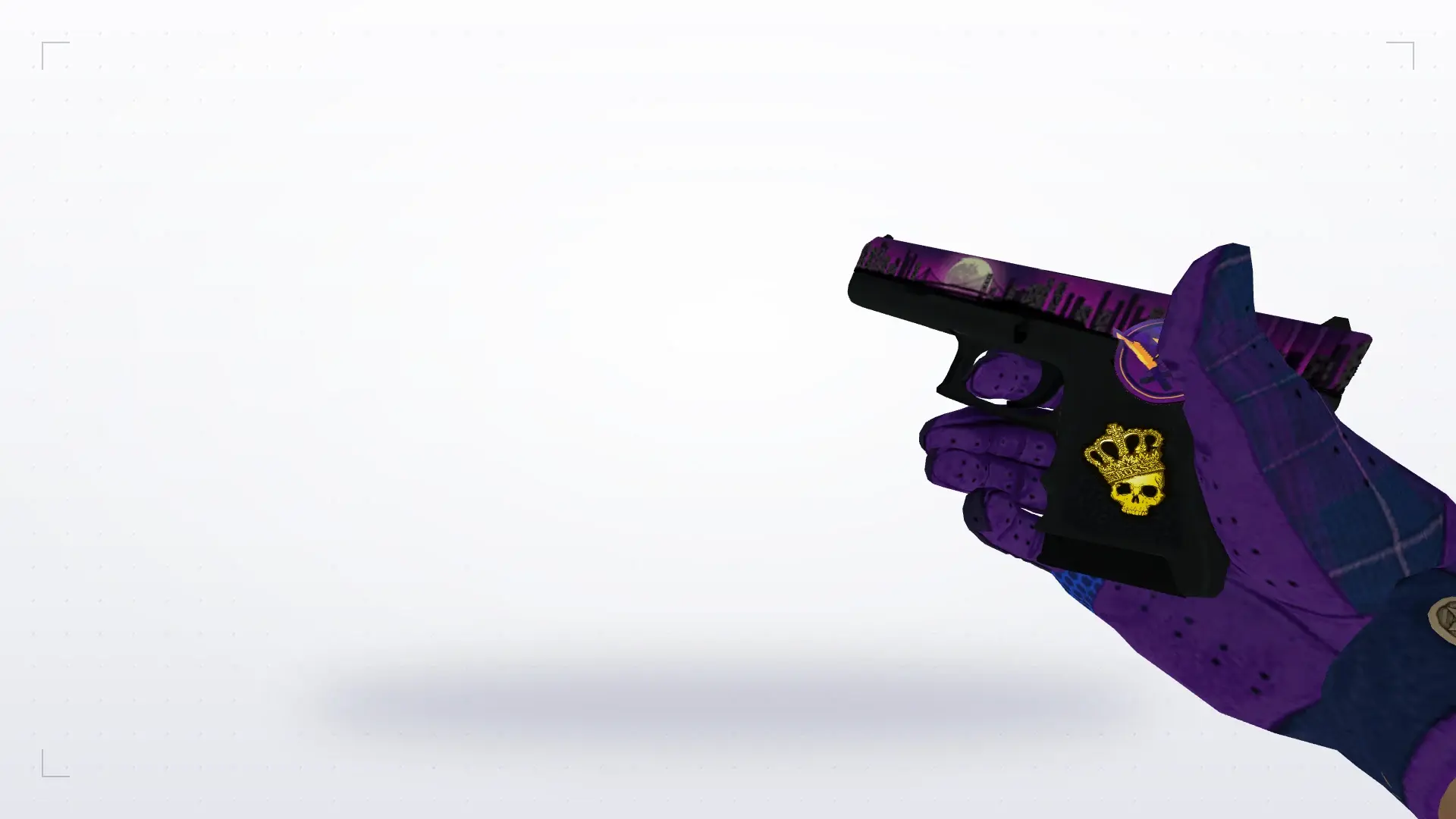 Glock-18: Imperial Plaid Driver Gloves — first person