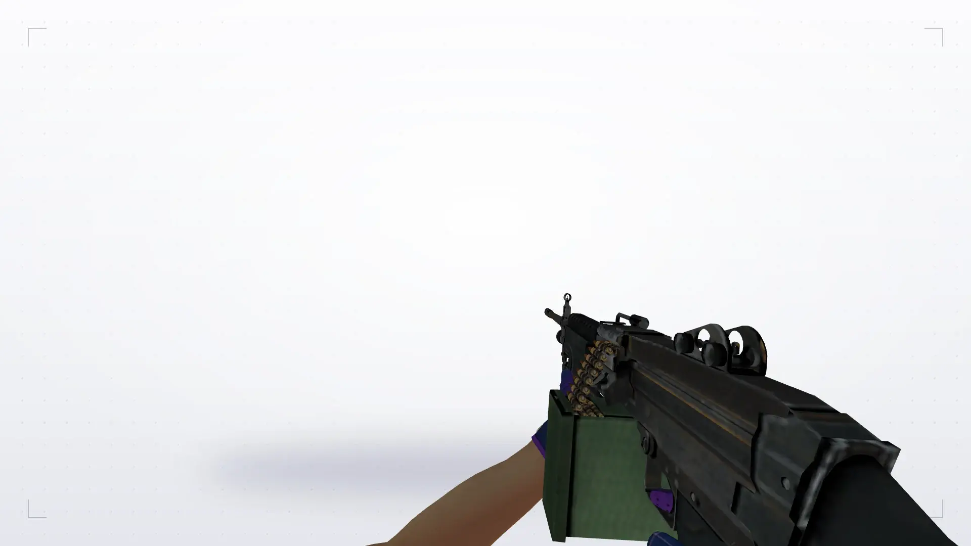 M249: Imperial Plaid Driver Gloves — first person