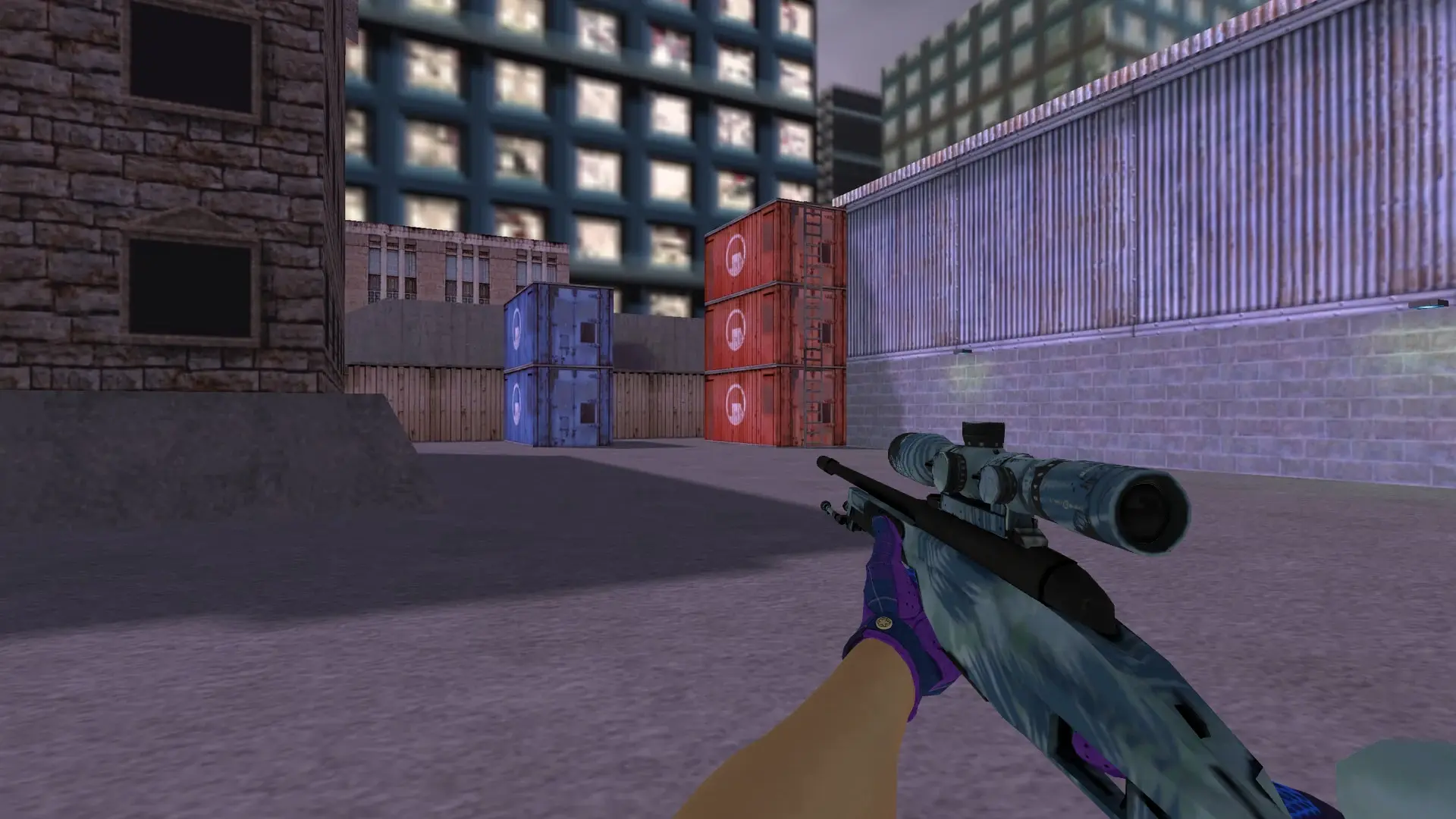 Scout: Imperial Plaid Driver Gloves — cs_assault (first person)