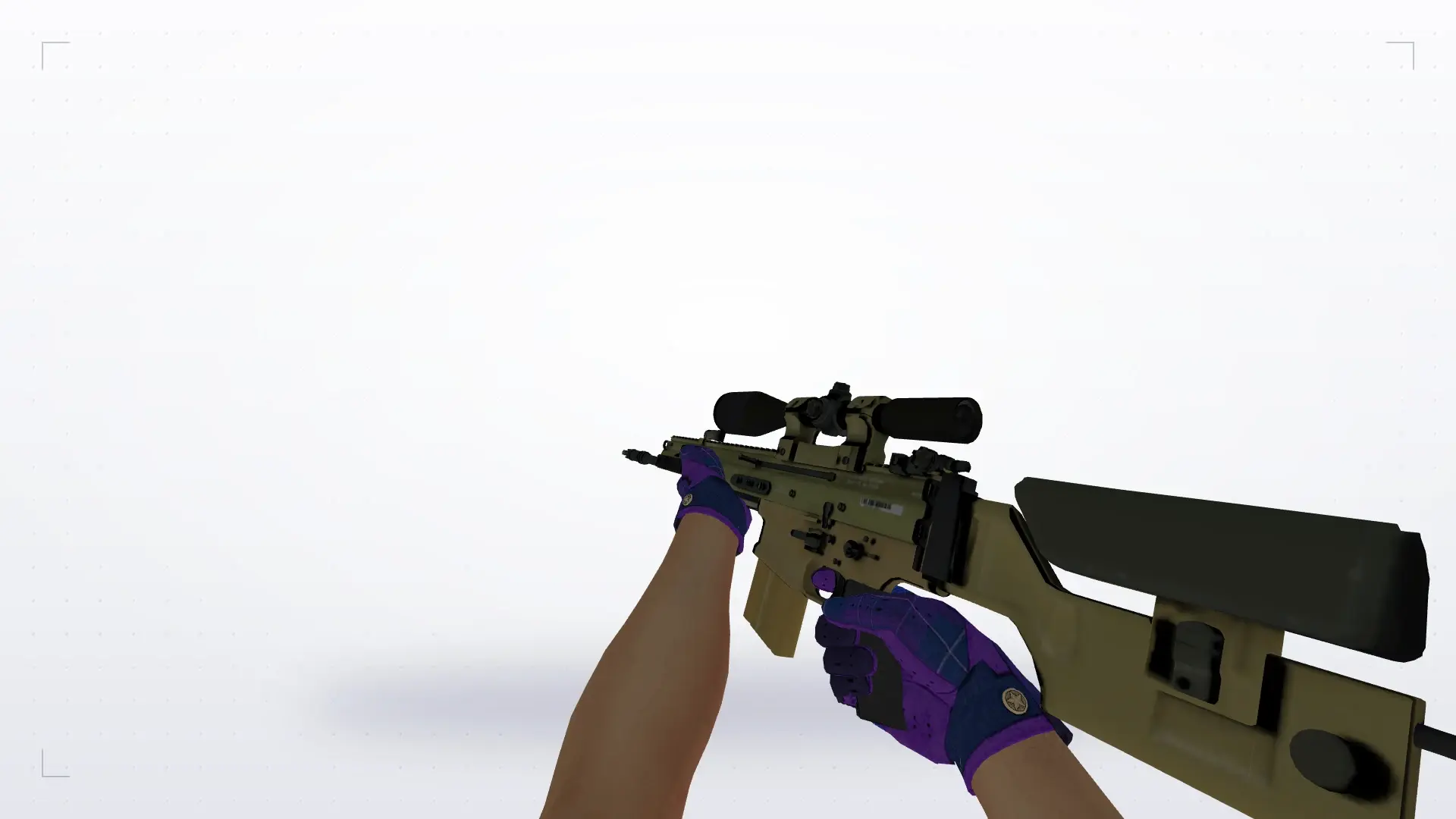 SG550: Imperial Plaid Driver Gloves — first person