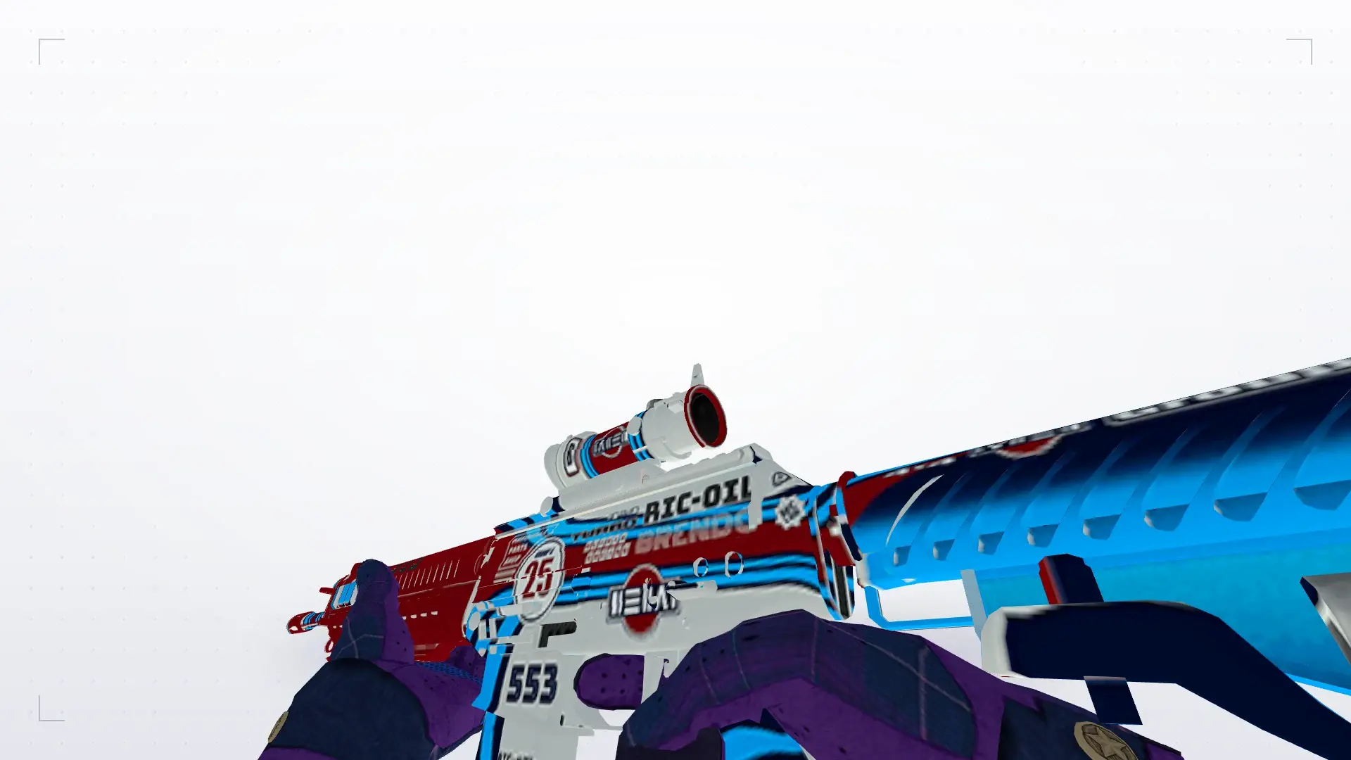 SG552: Imperial Plaid Driver Gloves — first person