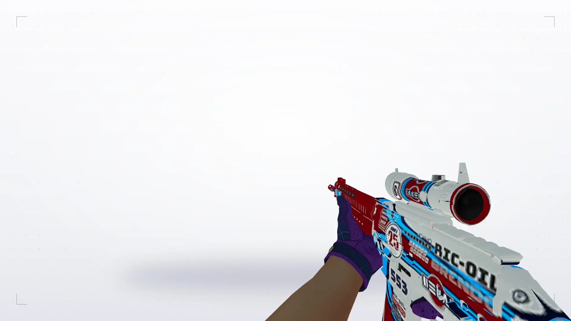 SG552: Imperial Plaid Driver Gloves — first person
