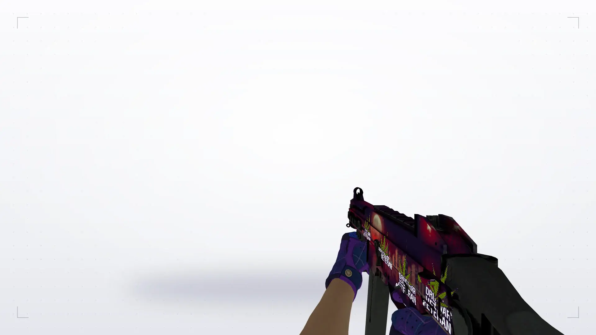UMP-45: Imperial Plaid Driver Gloves — first person