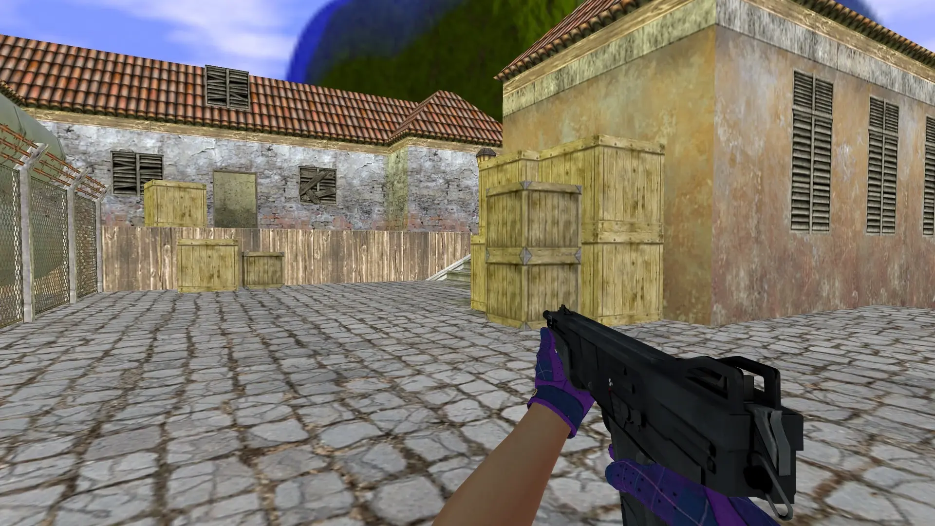 XM1014: Imperial Plaid Driver Gloves — de_inferno (first person)