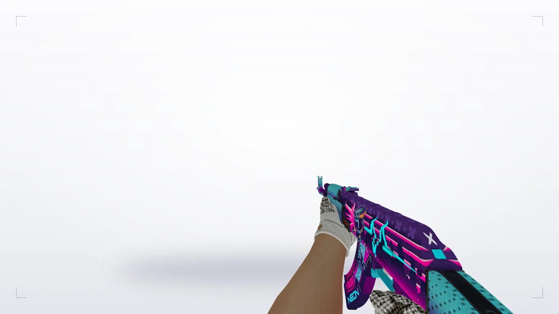 AK-47: King Snake Driver Gloves — first person