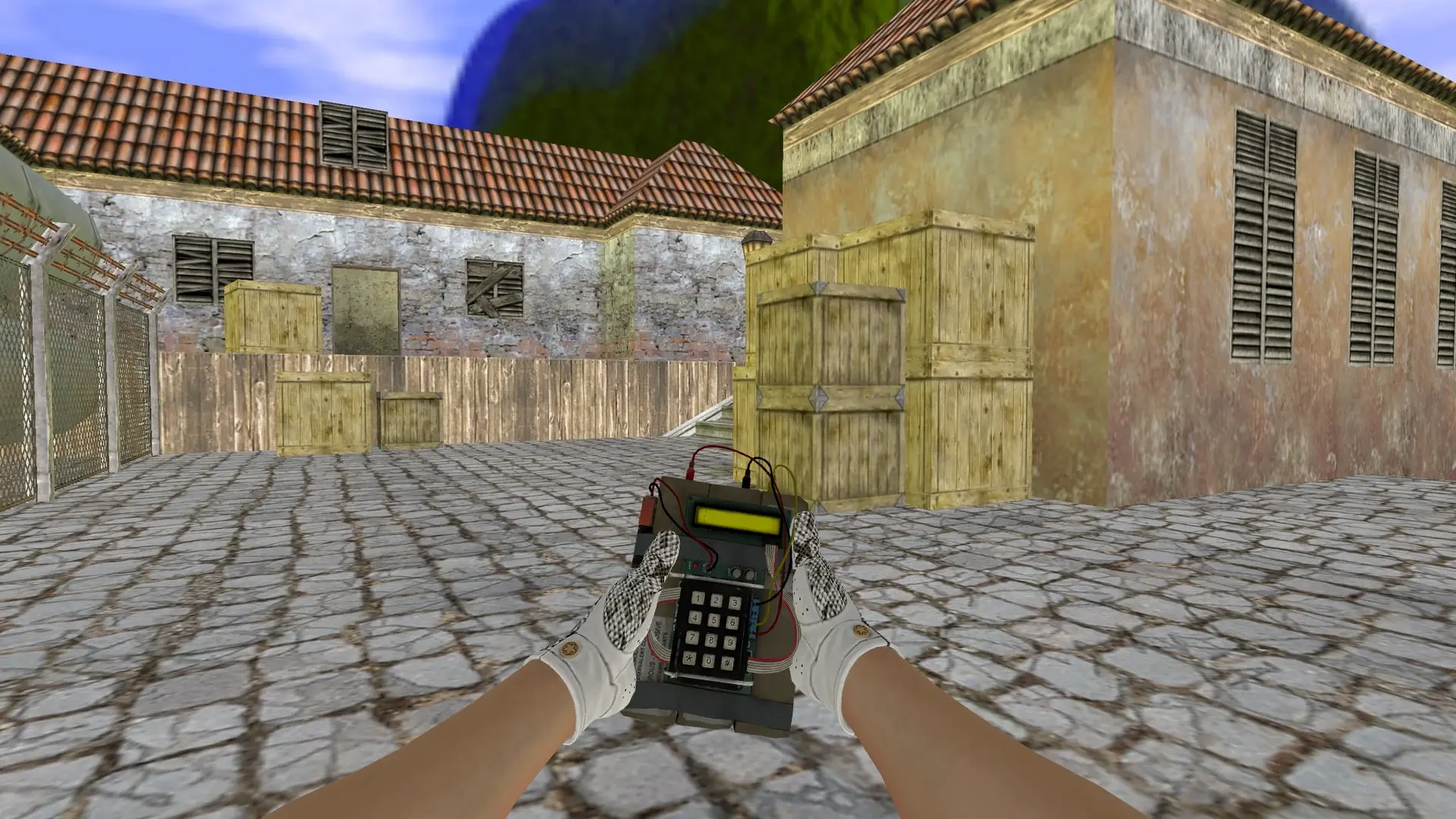 C4: King Snake Driver Gloves — de_inferno (first person)