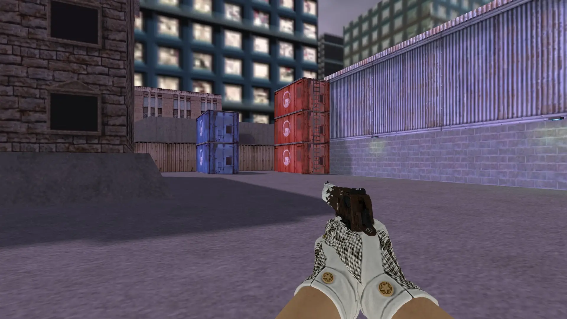 Desert Eagle: King Snake Driver Gloves — cs_assault (first person)