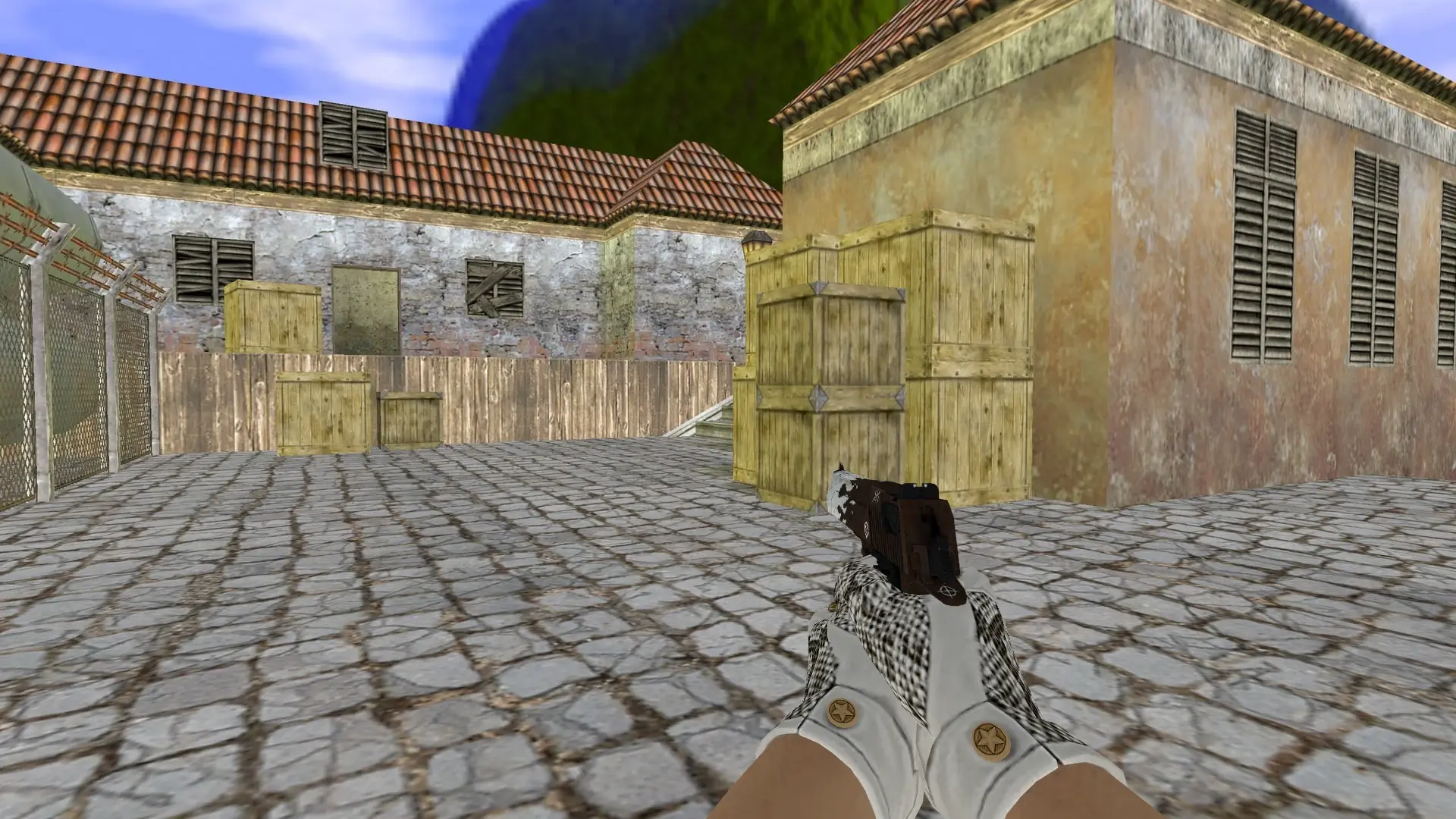 Desert Eagle: King Snake Driver Gloves — de_inferno (first person)