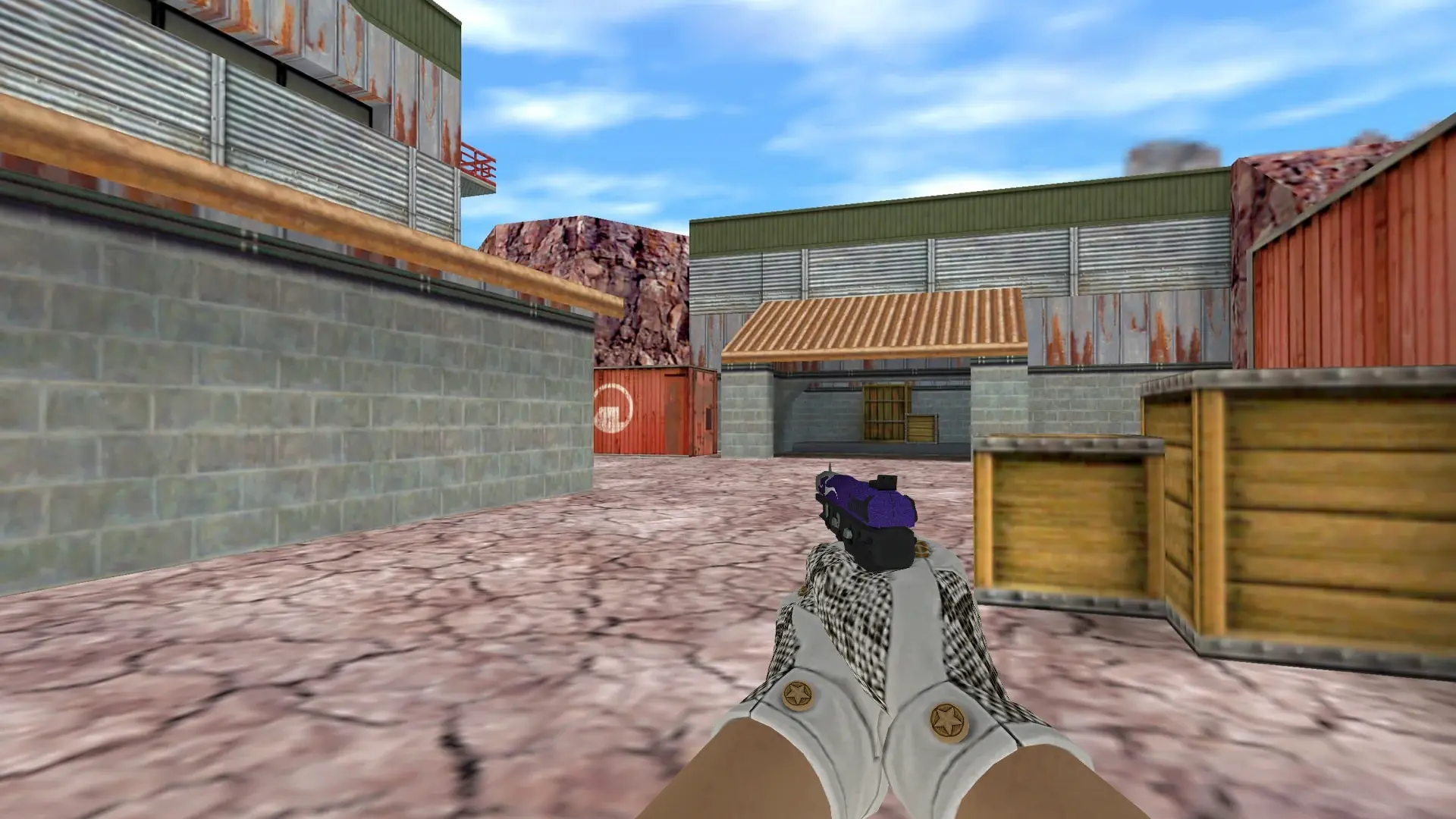 Five-SeveN: King Snake Driver Gloves — de_nuke (first person)