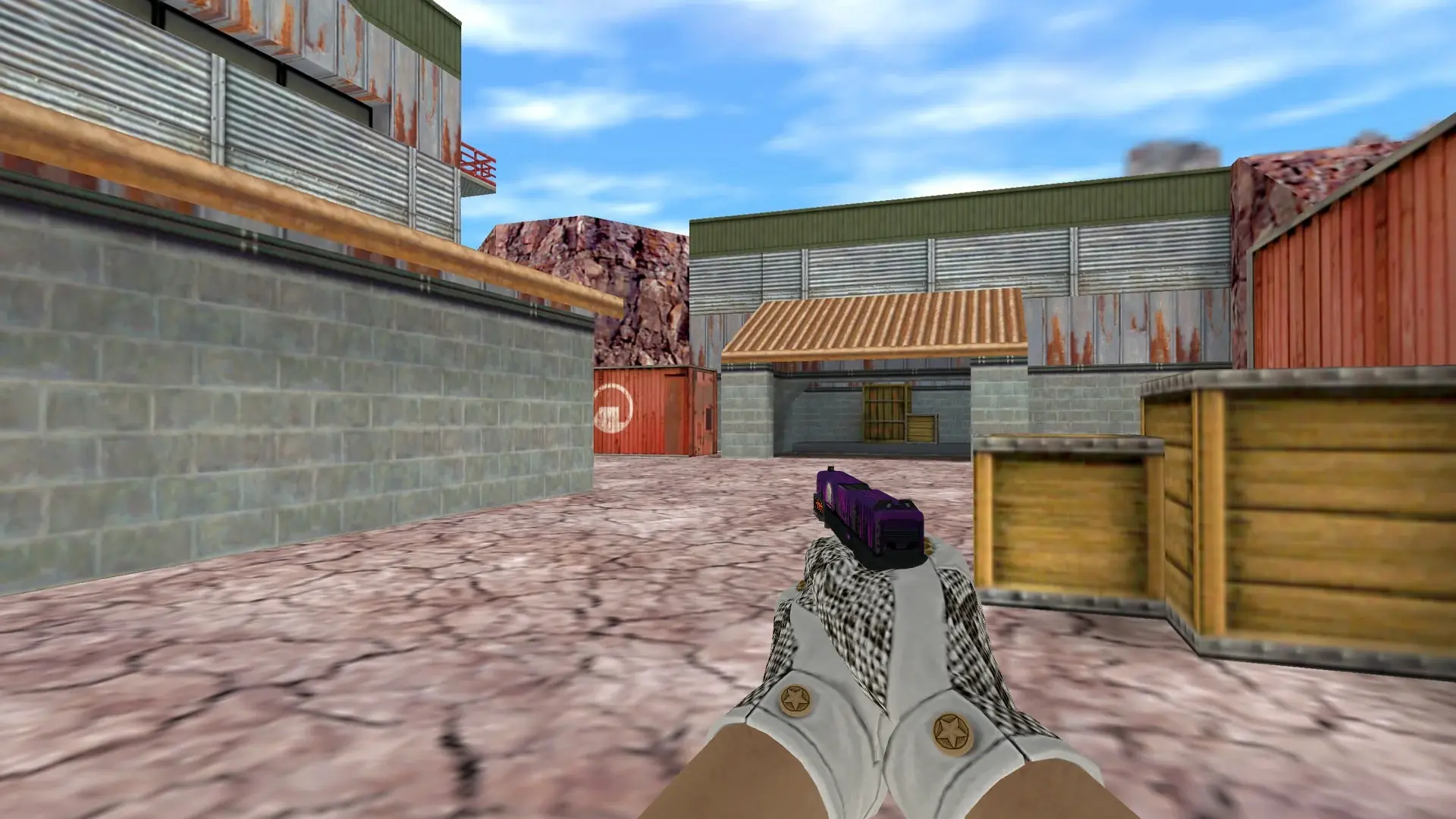 Glock-18: King Snake Driver Gloves — de_nuke (first person)
