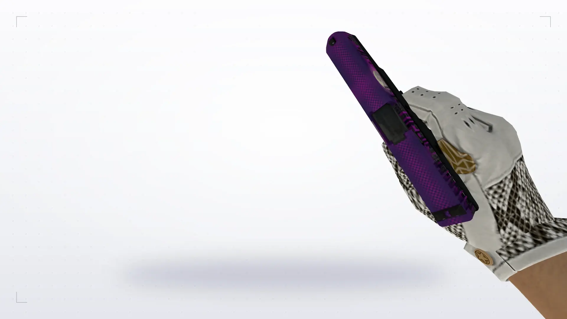 Glock-18: King Snake Driver Gloves — first person