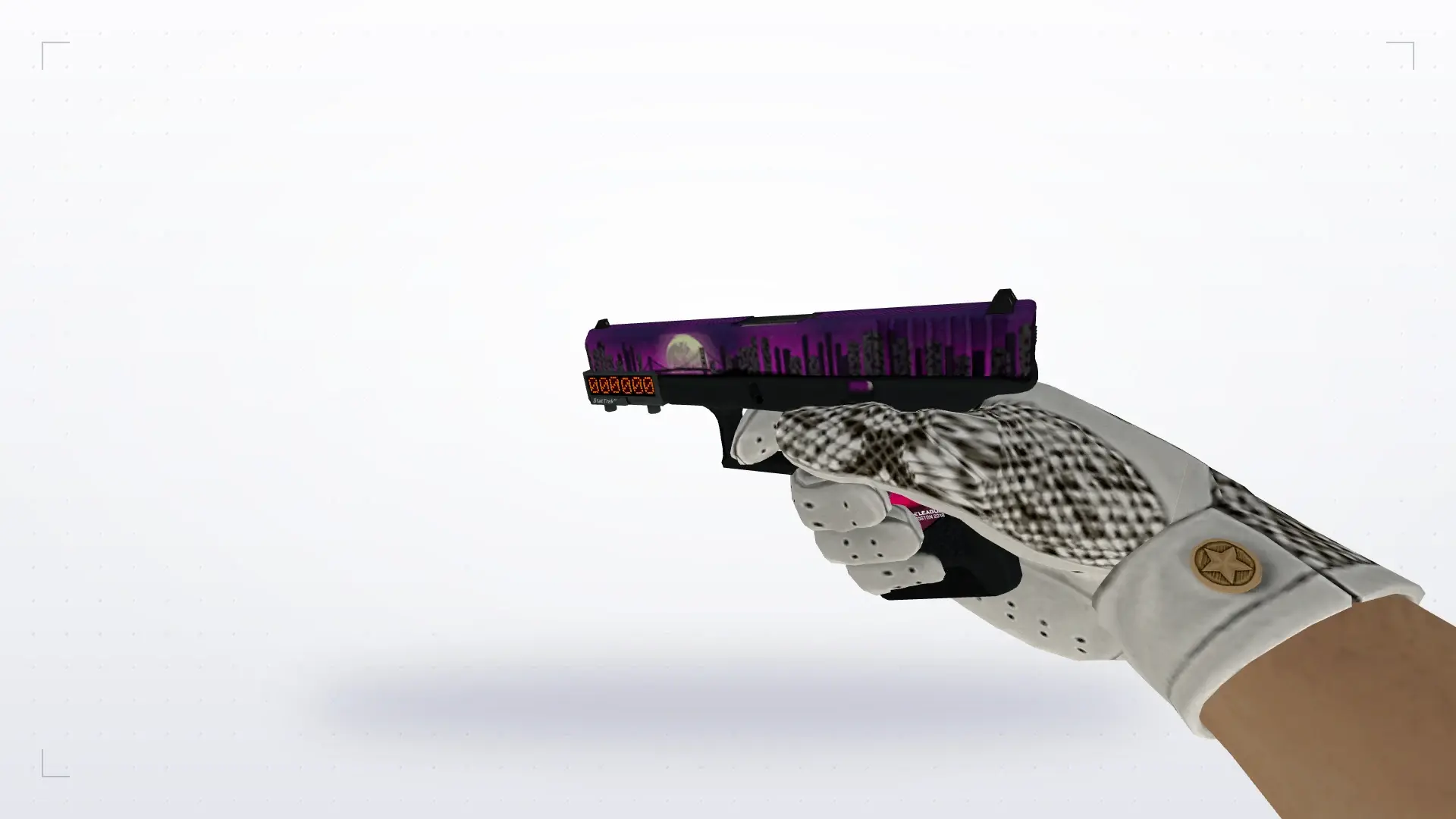 Glock-18: King Snake Driver Gloves — first person