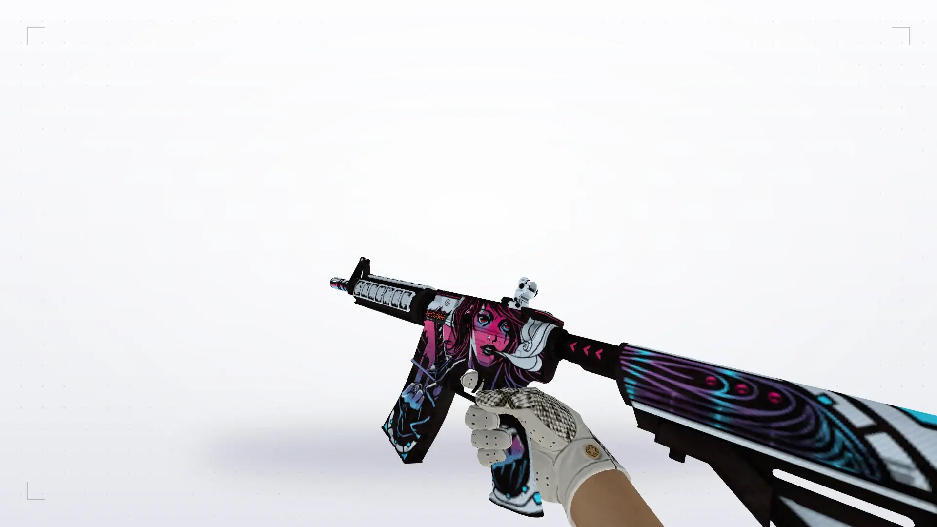 M4A1: King Snake Driver Gloves — first person