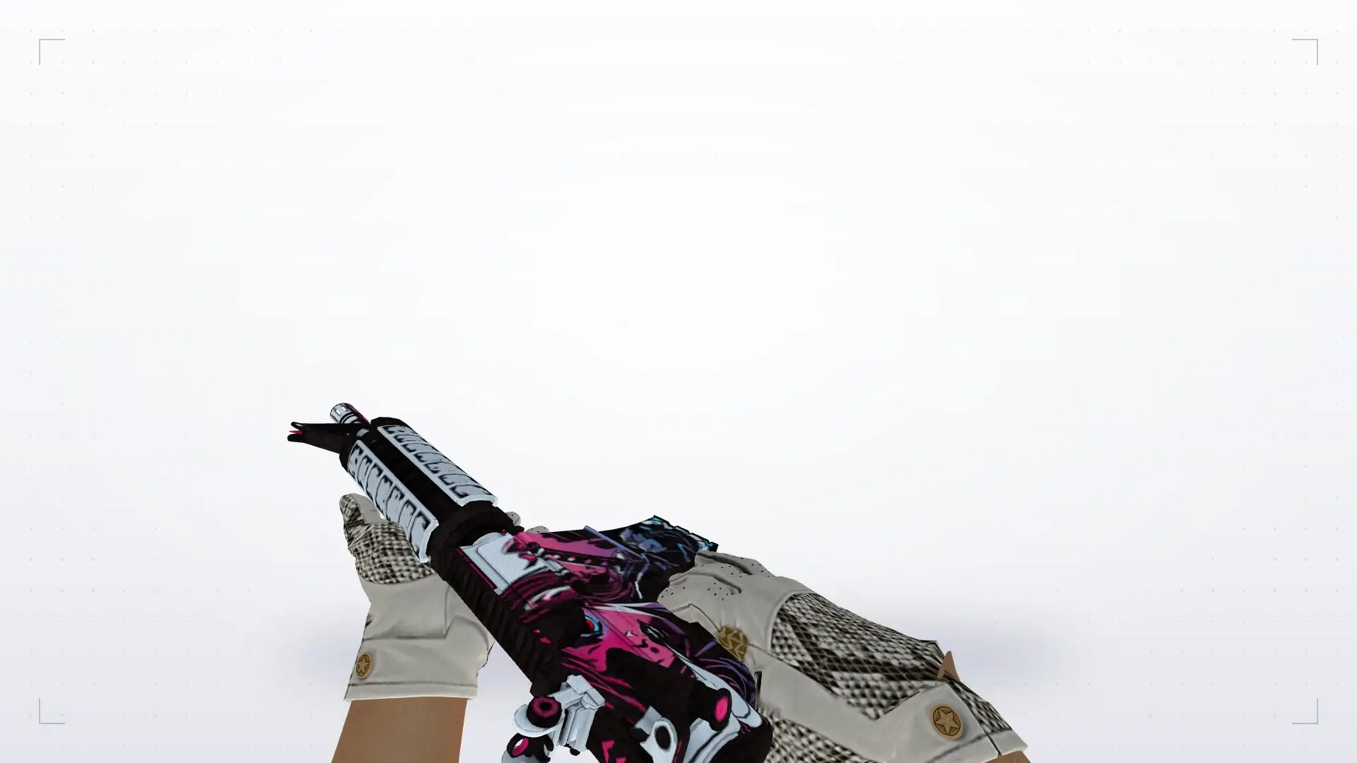 M4A1: King Snake Driver Gloves — first person
