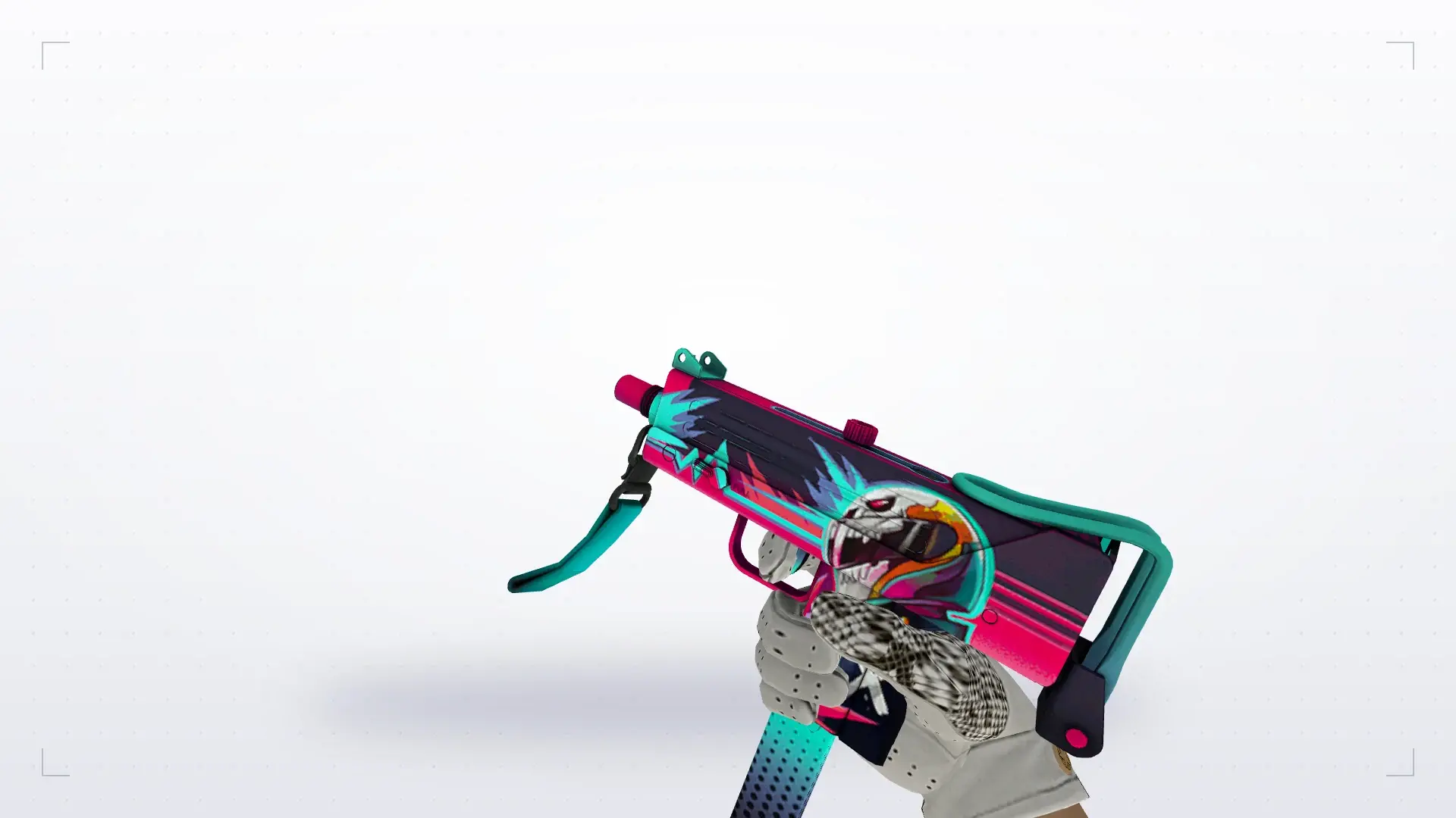 MAC-10: King Snake Driver Gloves — first person