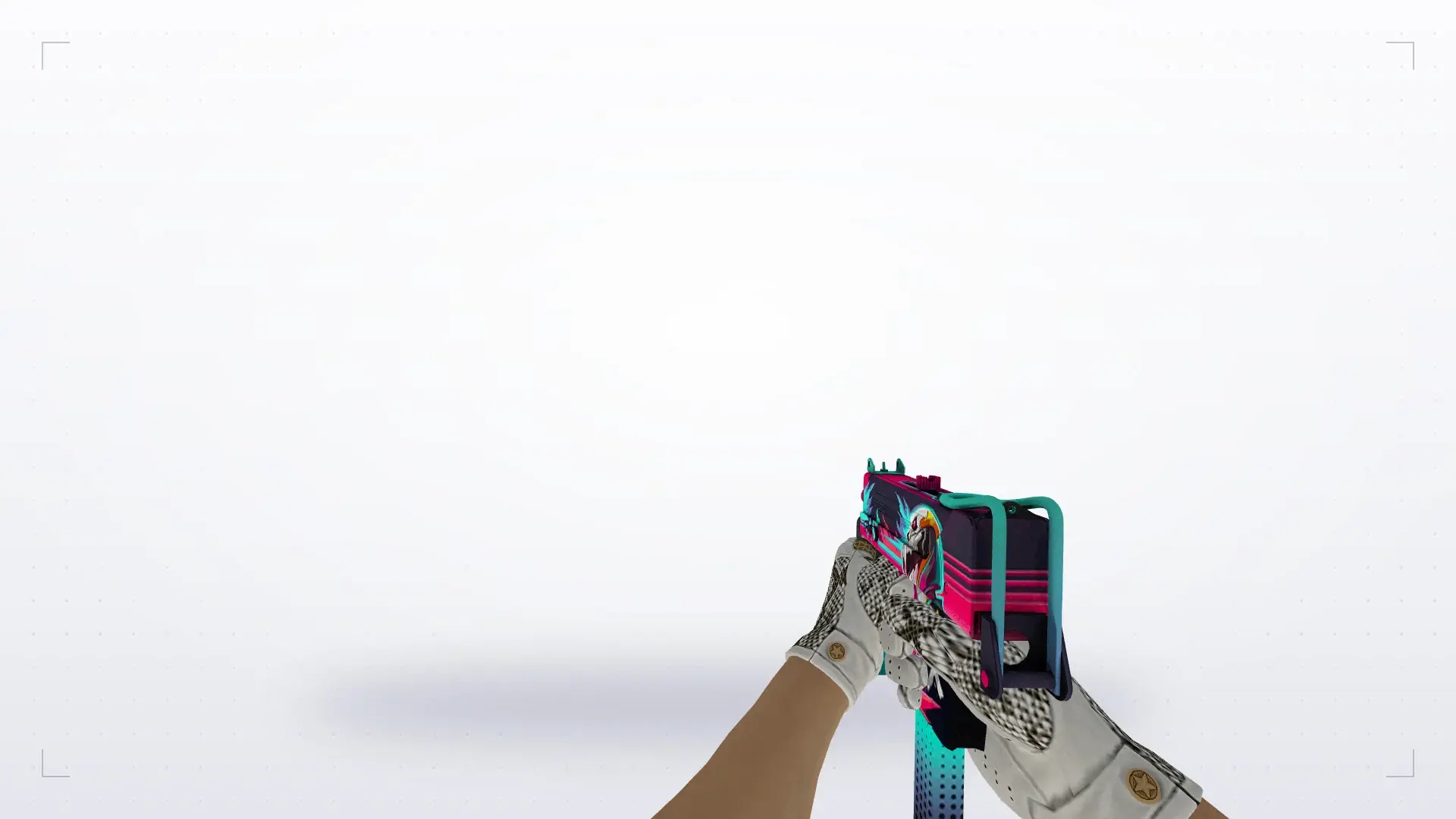 MAC-10: King Snake Driver Gloves — first person