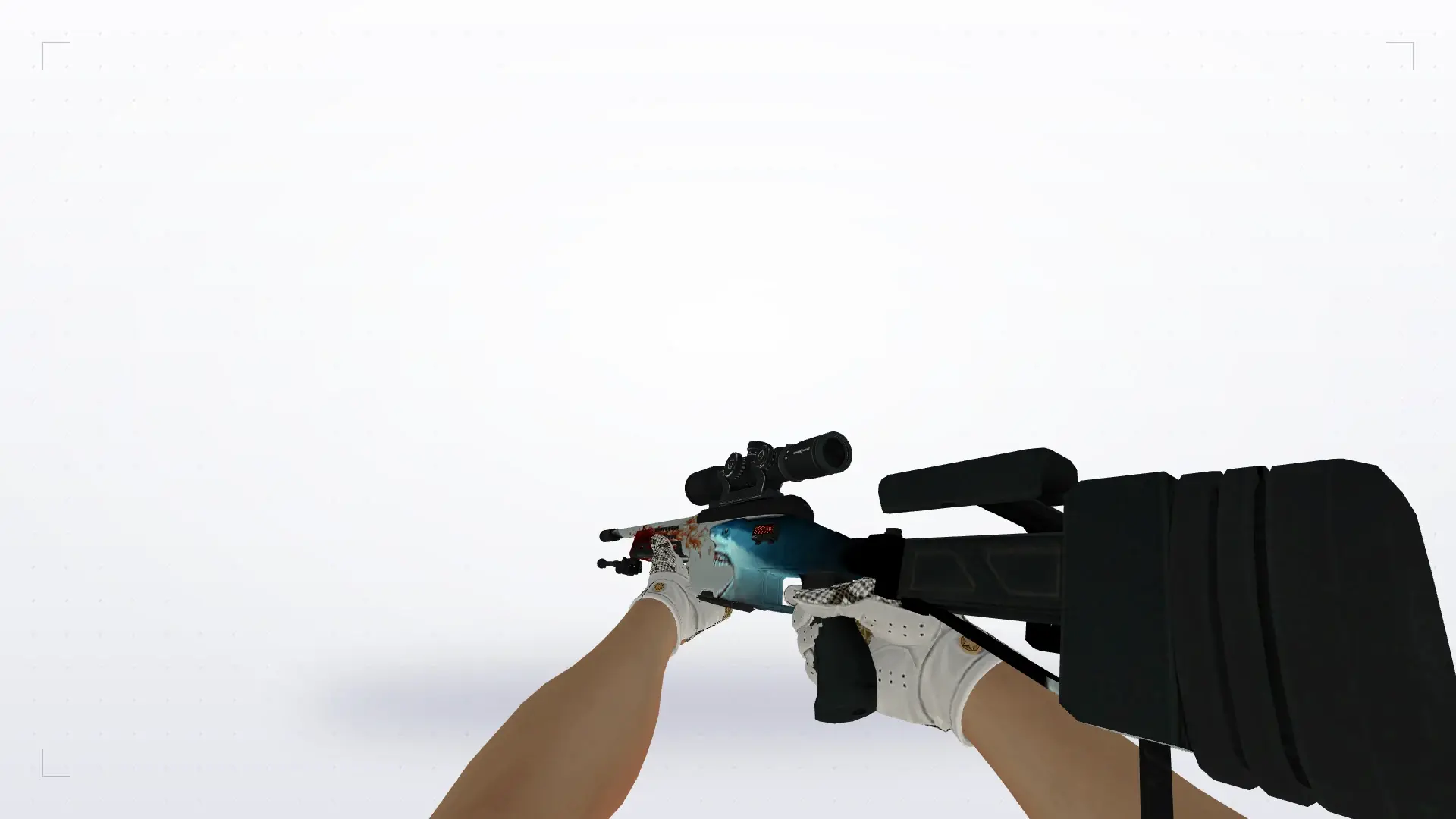Scout: King Snake Driver Gloves — first person