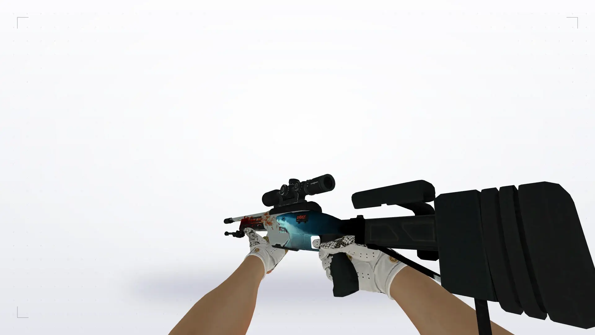 Scout: King Snake Driver Gloves — first person