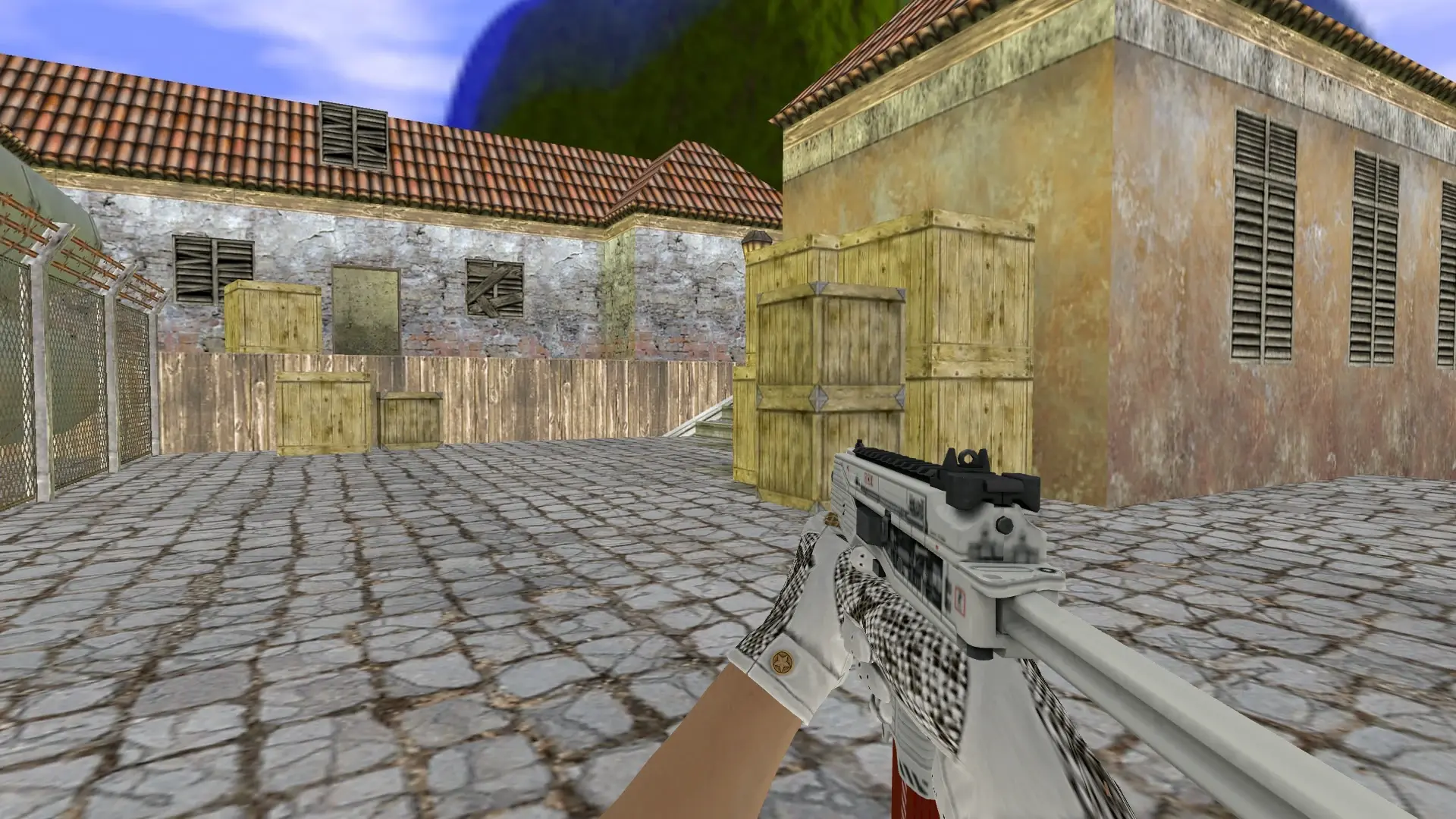 TMP: King Snake Driver Gloves — de_inferno (first person)