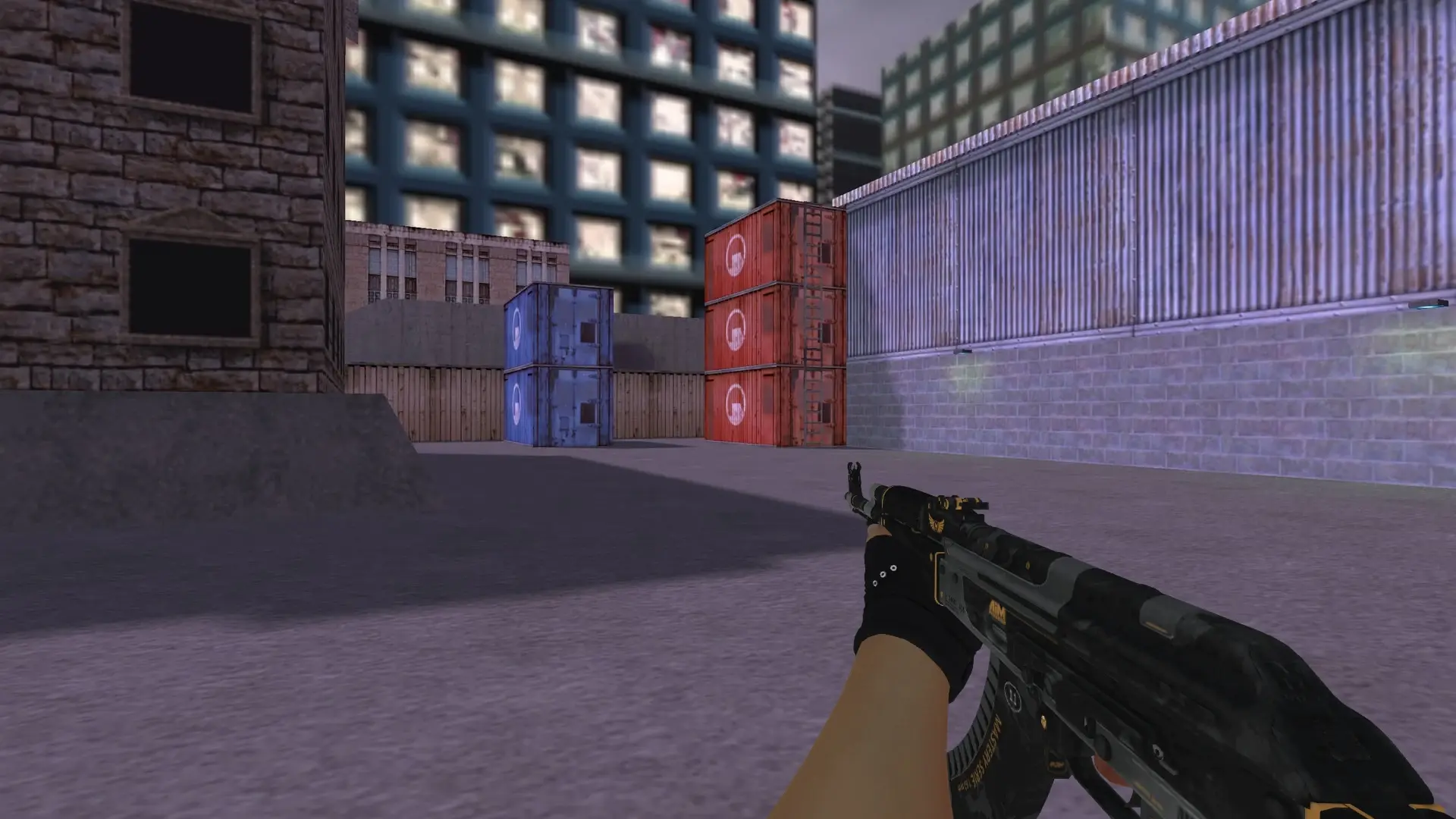 AK-47: B&W Inventory — cs_assault (first person)