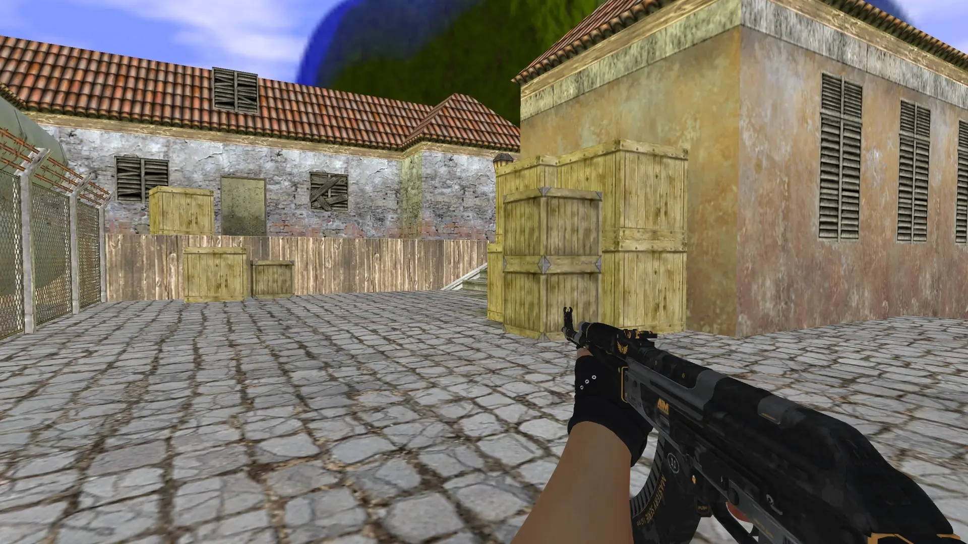 AK-47: B&W Inventory — de_inferno (first person)