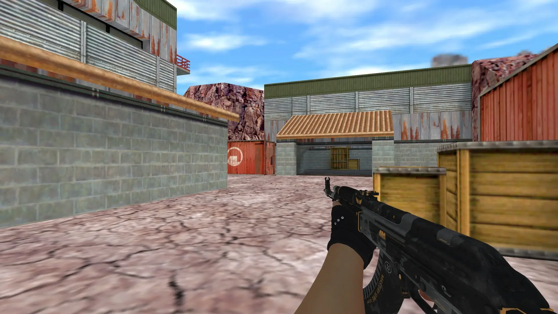 AK-47: B&W Inventory — de_nuke (first person)