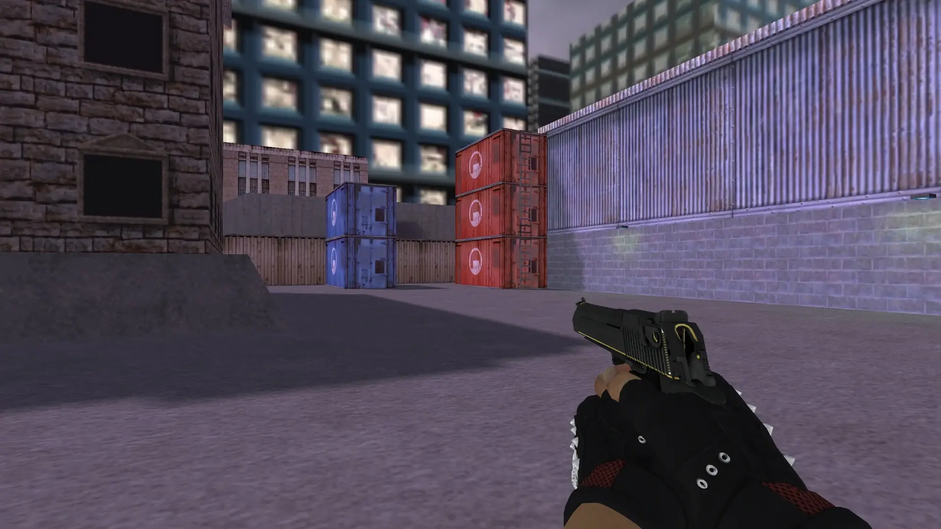 Desert Eagle: B&W Inventory — cs_assault (first person)