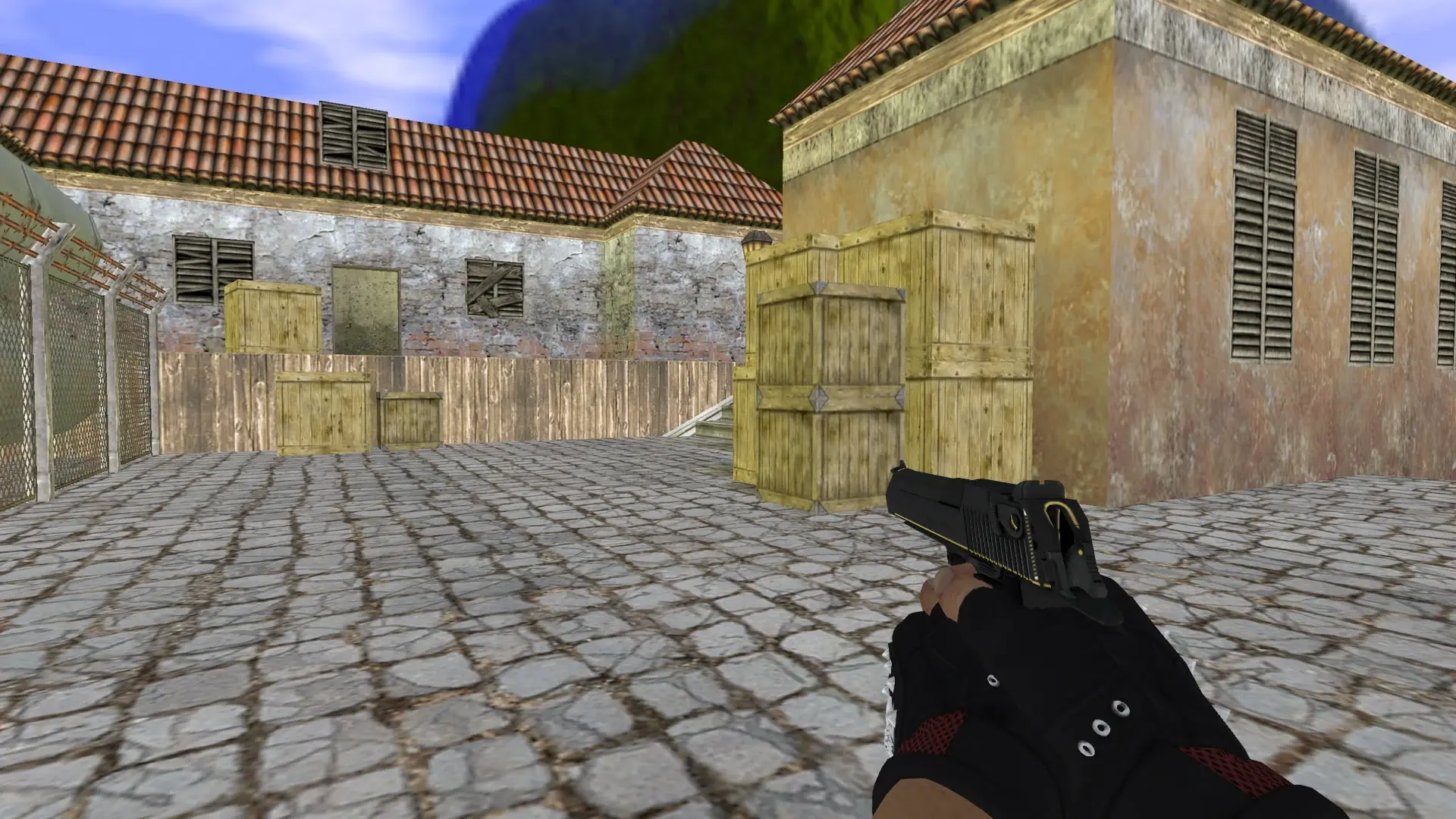 Desert Eagle: B&W Inventory — de_inferno (first person)