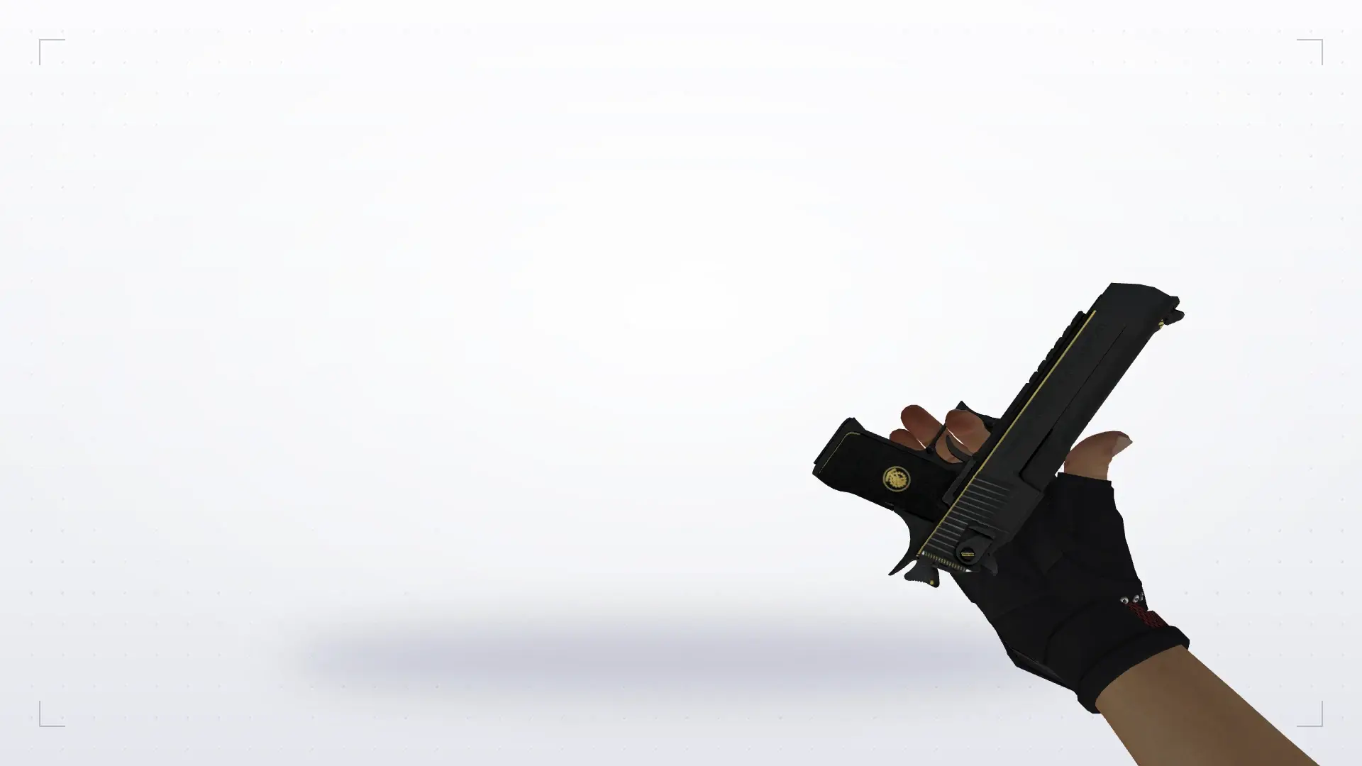 Desert Eagle: B&W Inventory — first person