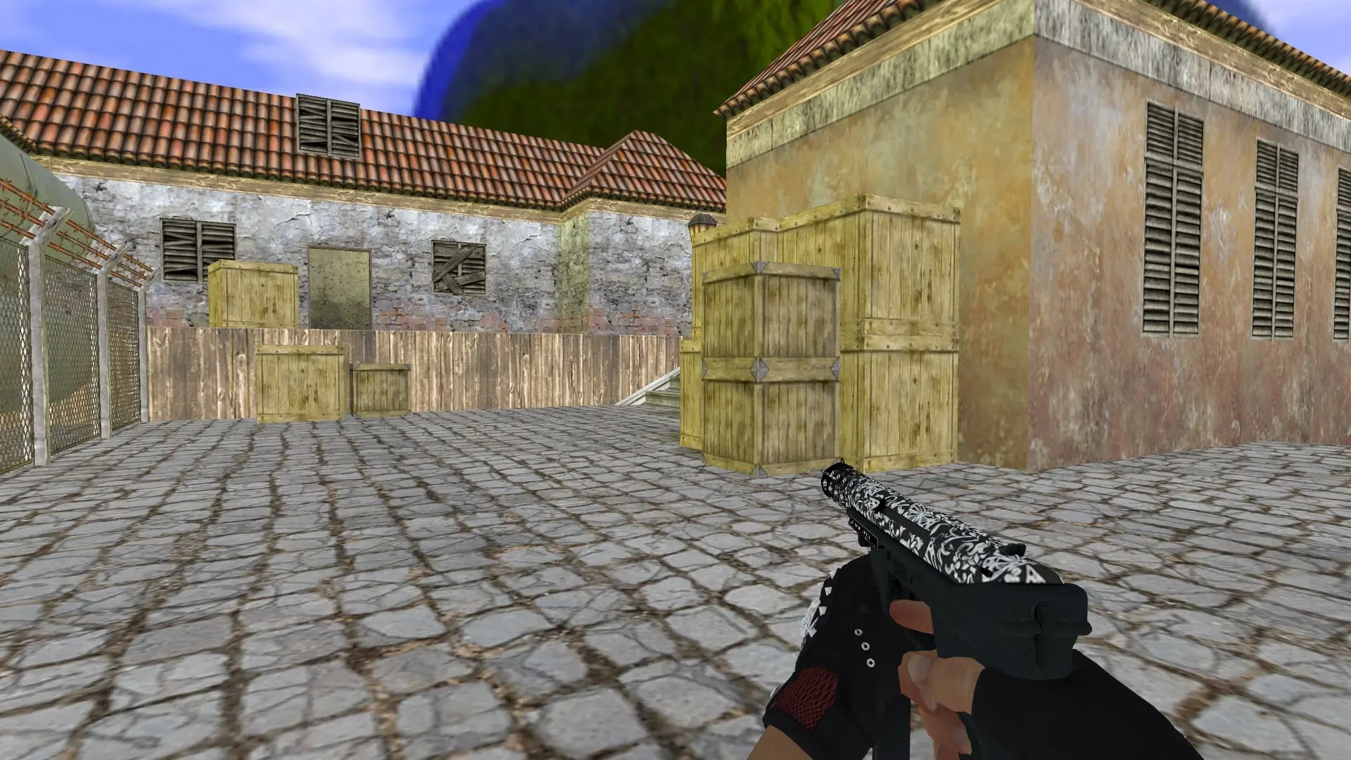Dual Berettas: B&W Inventory — de_inferno (first person)