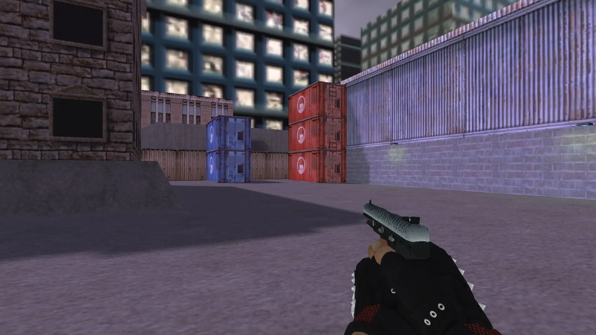 Five-SeveN: B&W Inventory — cs_assault (first person)
