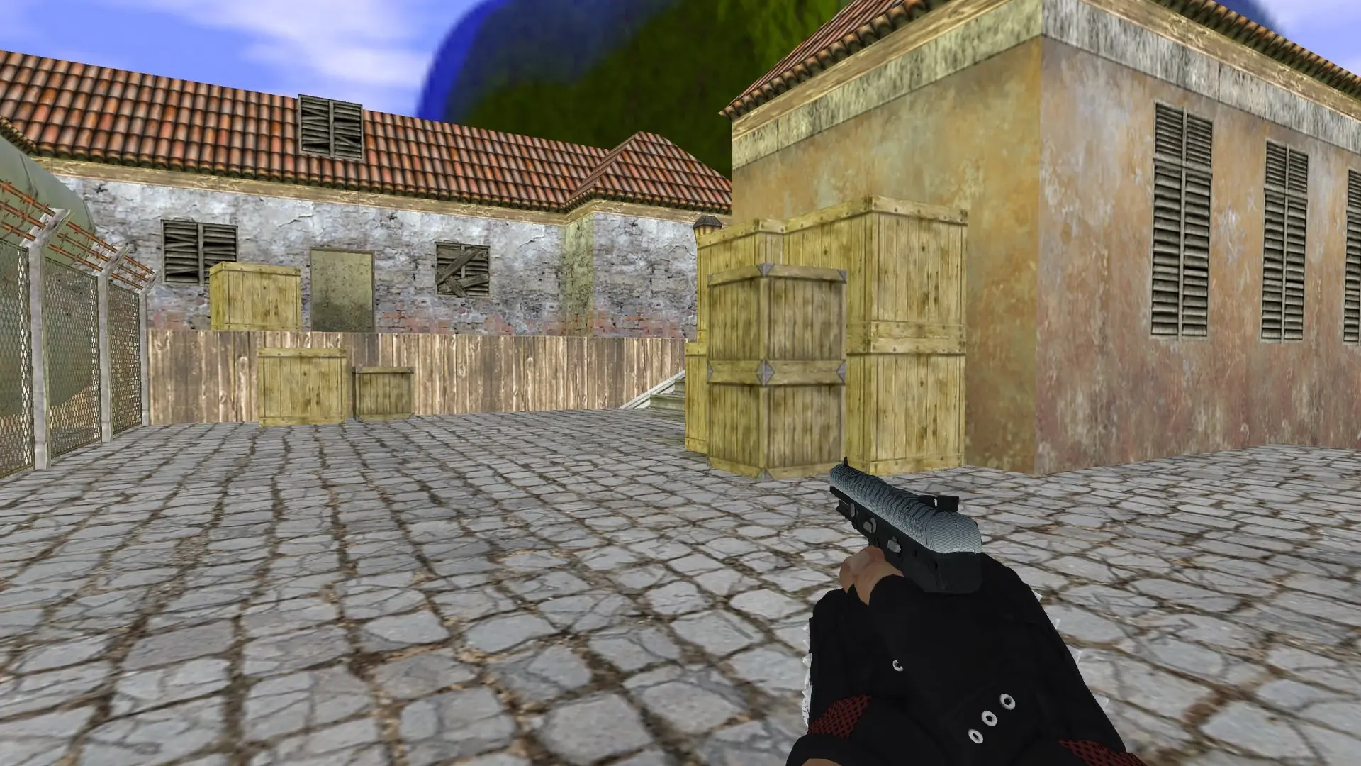 Five-SeveN: B&W Inventory — de_inferno (first person)