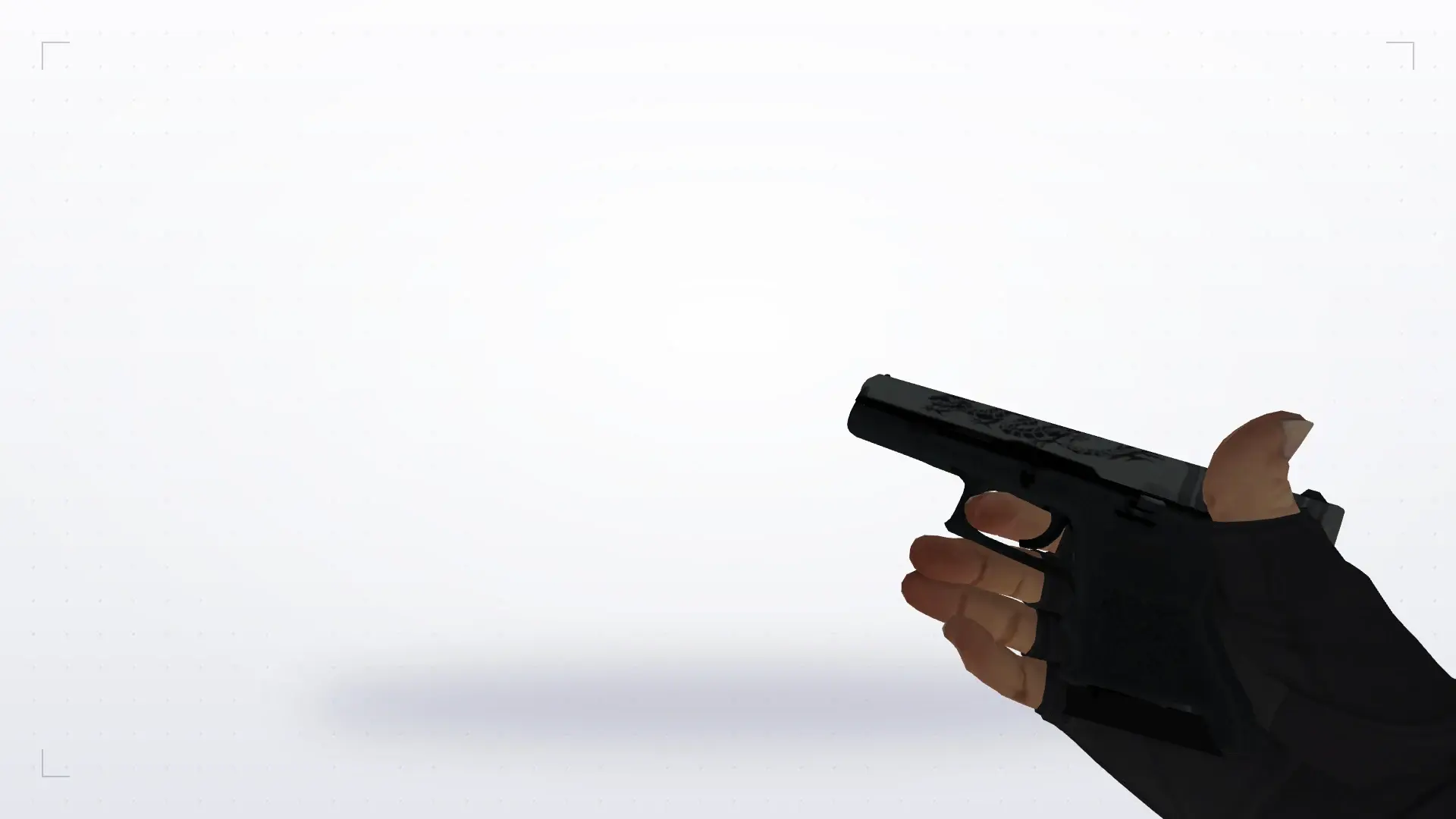 Glock-18: B&W Inventory — first person