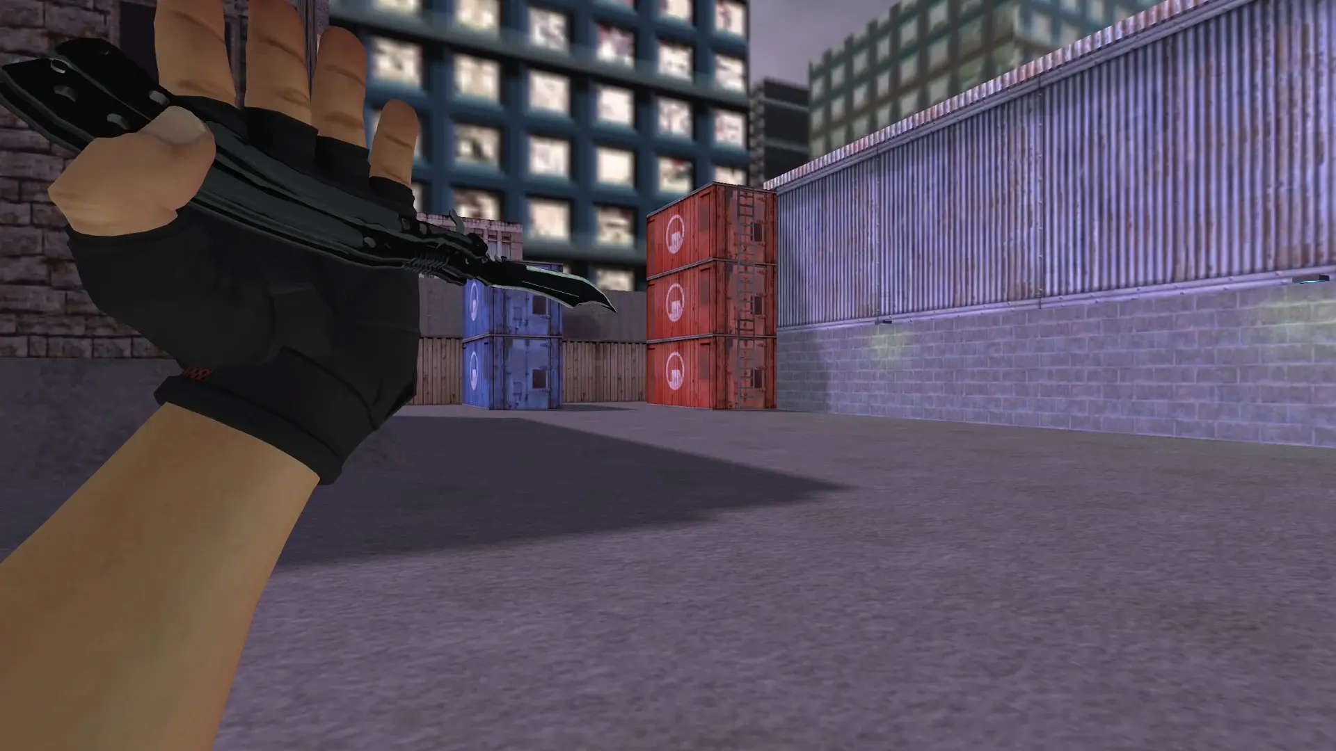 Knife: B&W Inventory — cs_assault (first person)