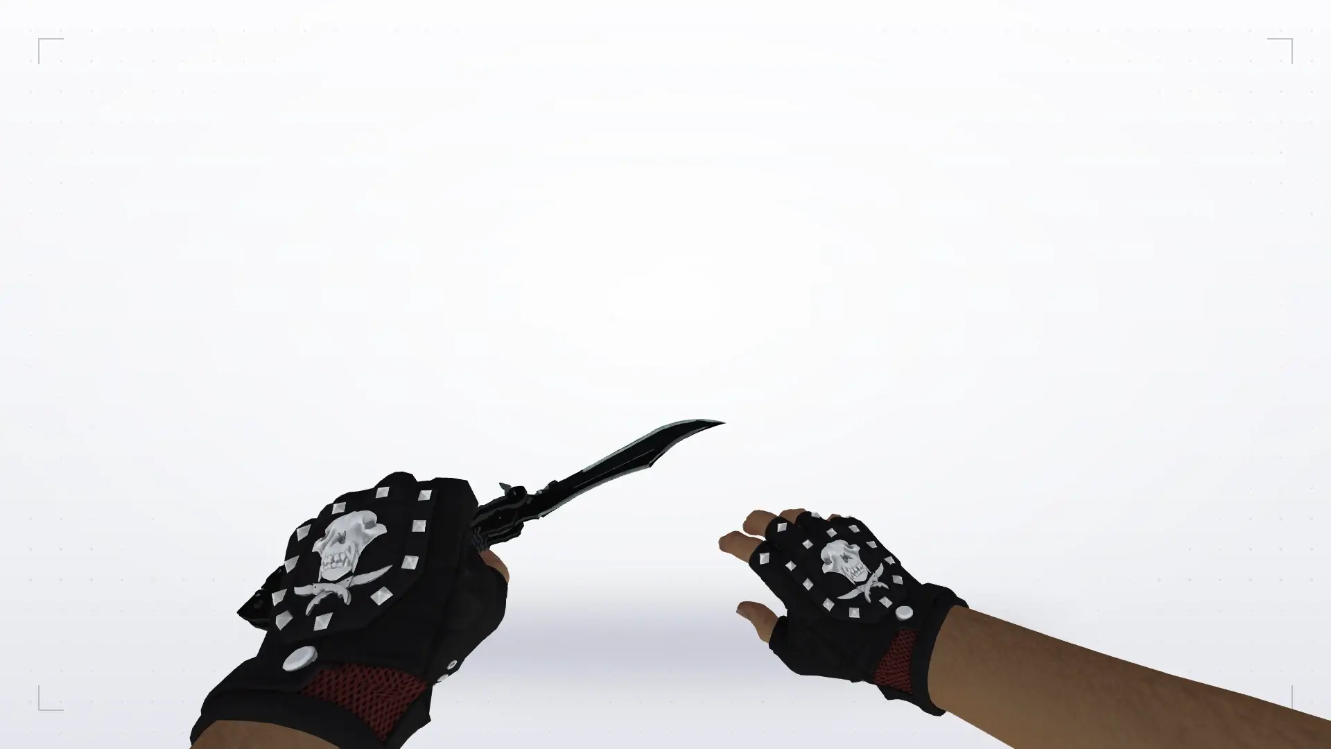 Knife: B&W Inventory — first person