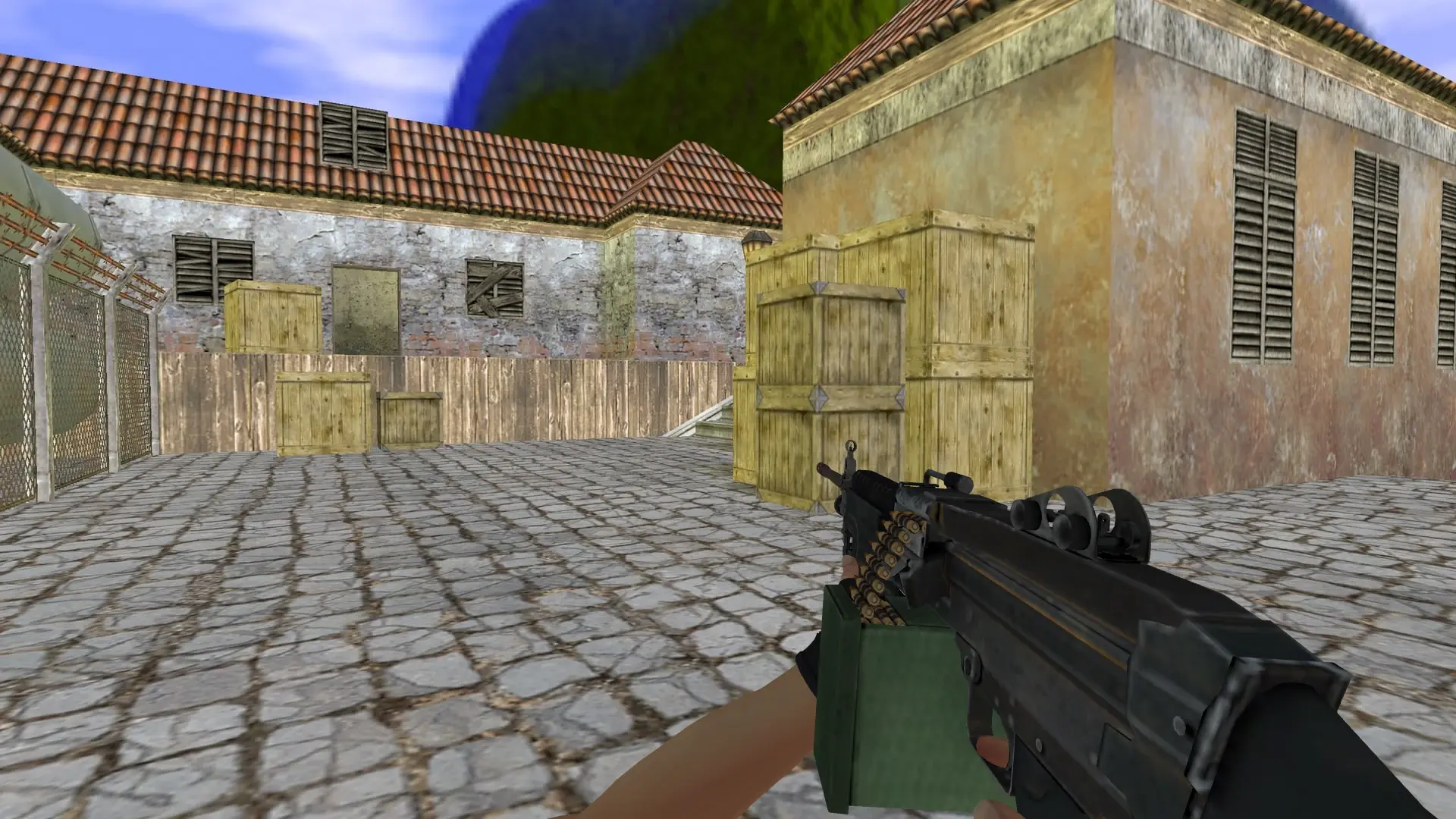 M249: B&W Inventory — de_inferno (first person)