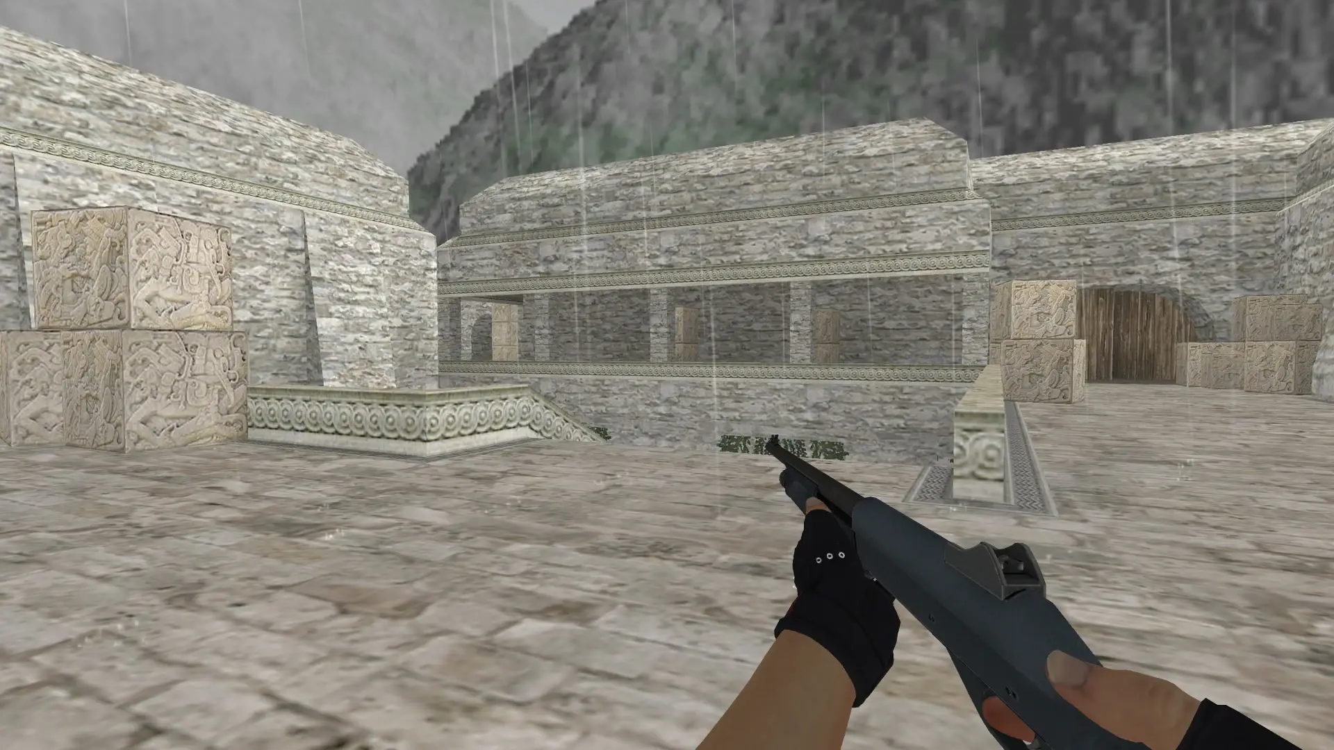 M3: B&W Inventory — de_aztec (first person)