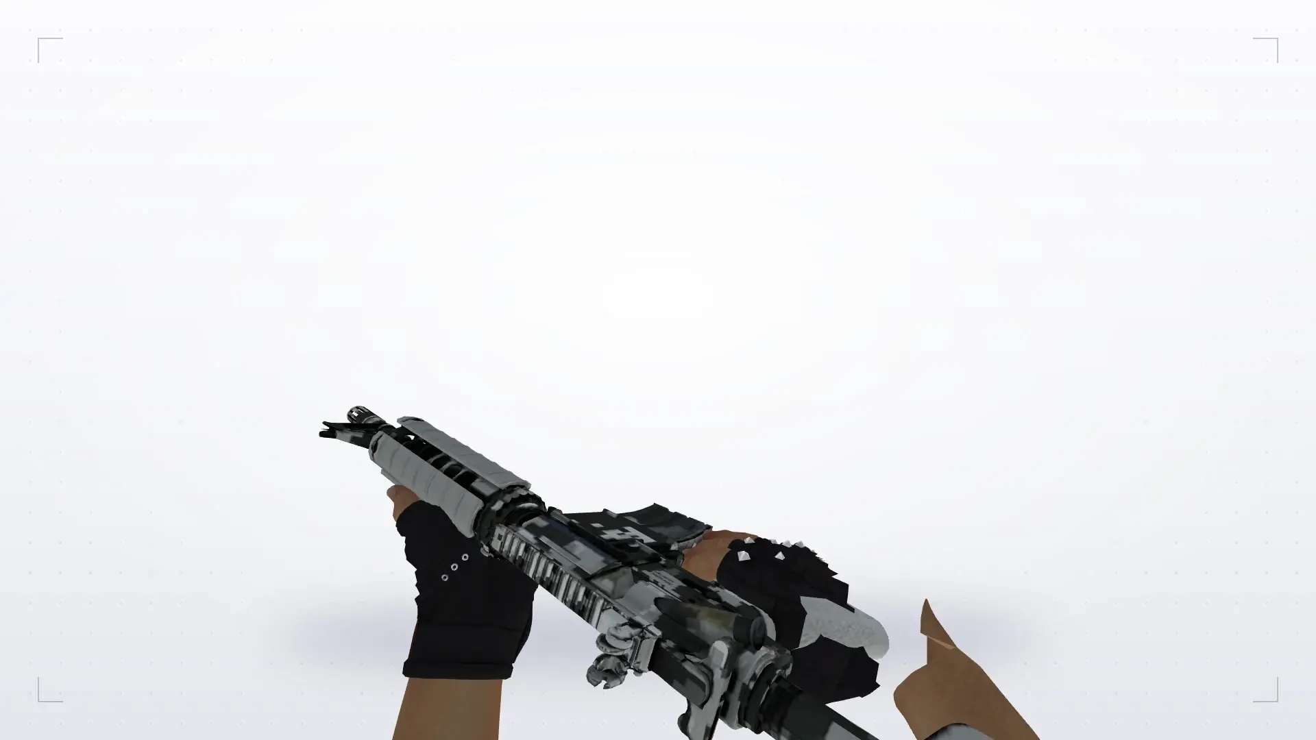 M4A1: B&W Inventory — first person