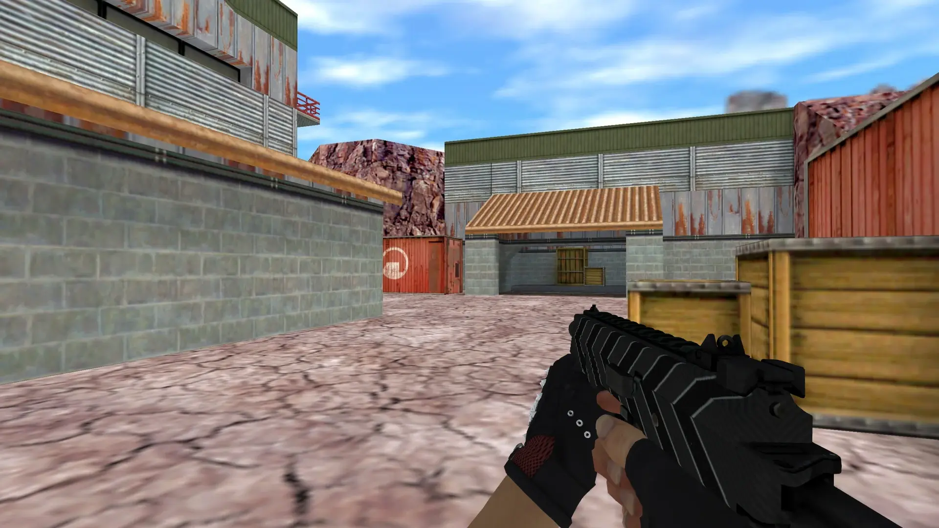 TMP: B&W Inventory — de_nuke (first person)