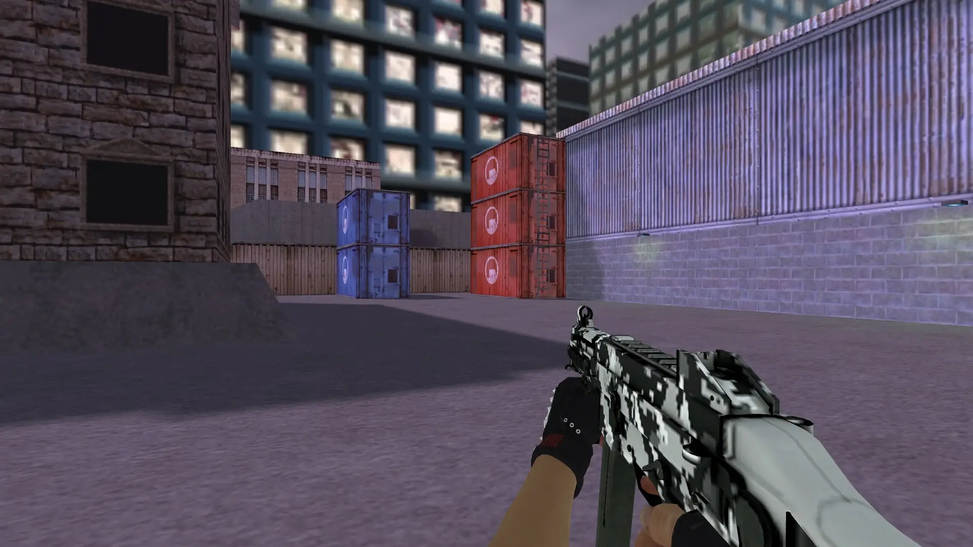 UMP-45: B&W Inventory — cs_assault (first person)