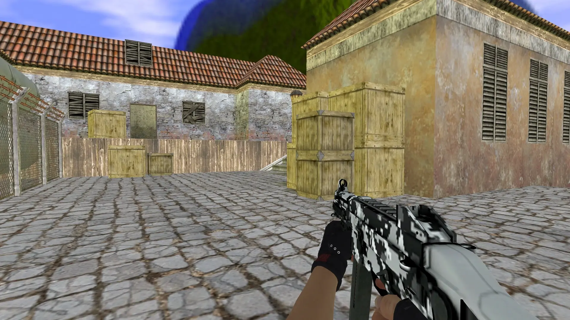 UMP-45: B&W Inventory — de_inferno (first person)