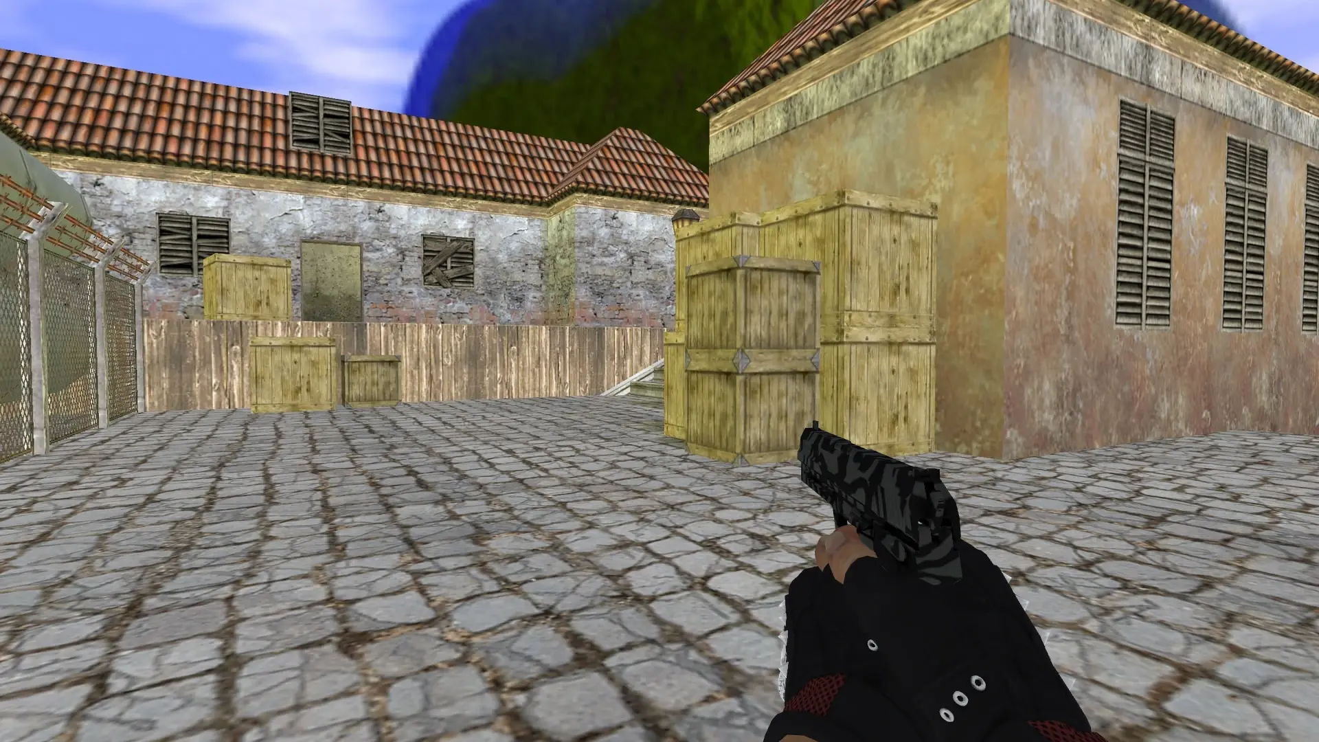 USP: B&W Inventory — de_inferno (first person)