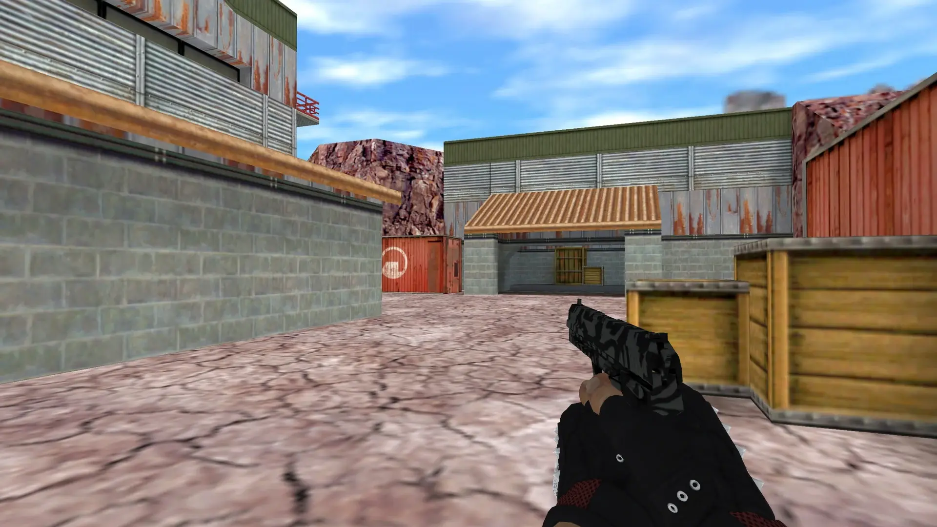USP: B&W Inventory — de_nuke (first person)