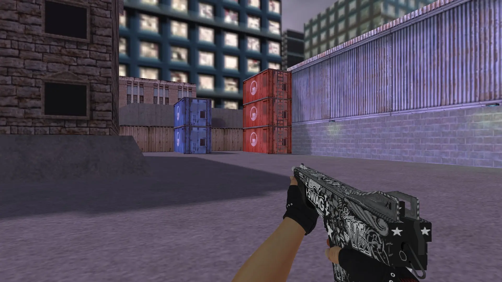 XM1014: B&W Inventory — cs_assault (first person)